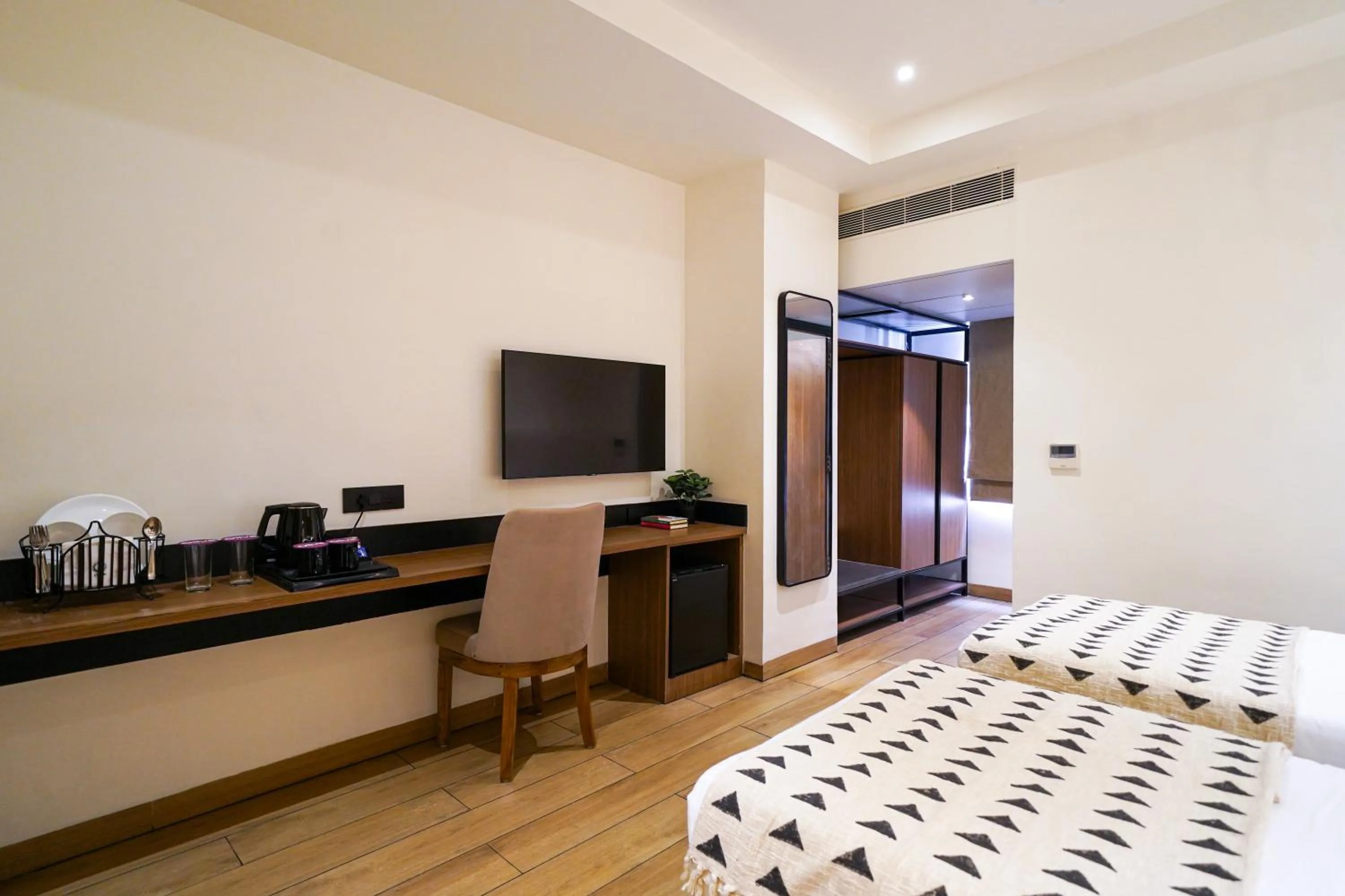 Bed in Olive Hotel Benz Circle, Vijayawada by Embassy Group