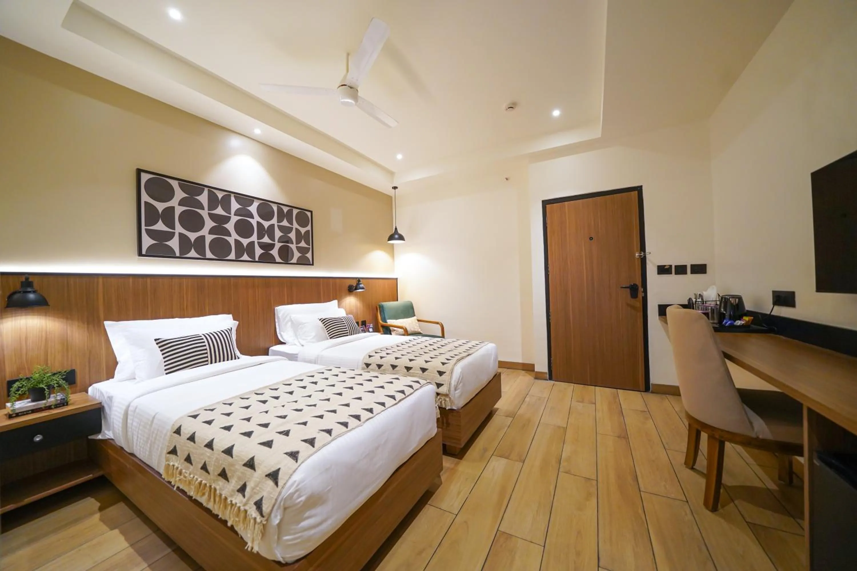 Bed in Olive Hotel Benz Circle, Vijayawada by Embassy Group