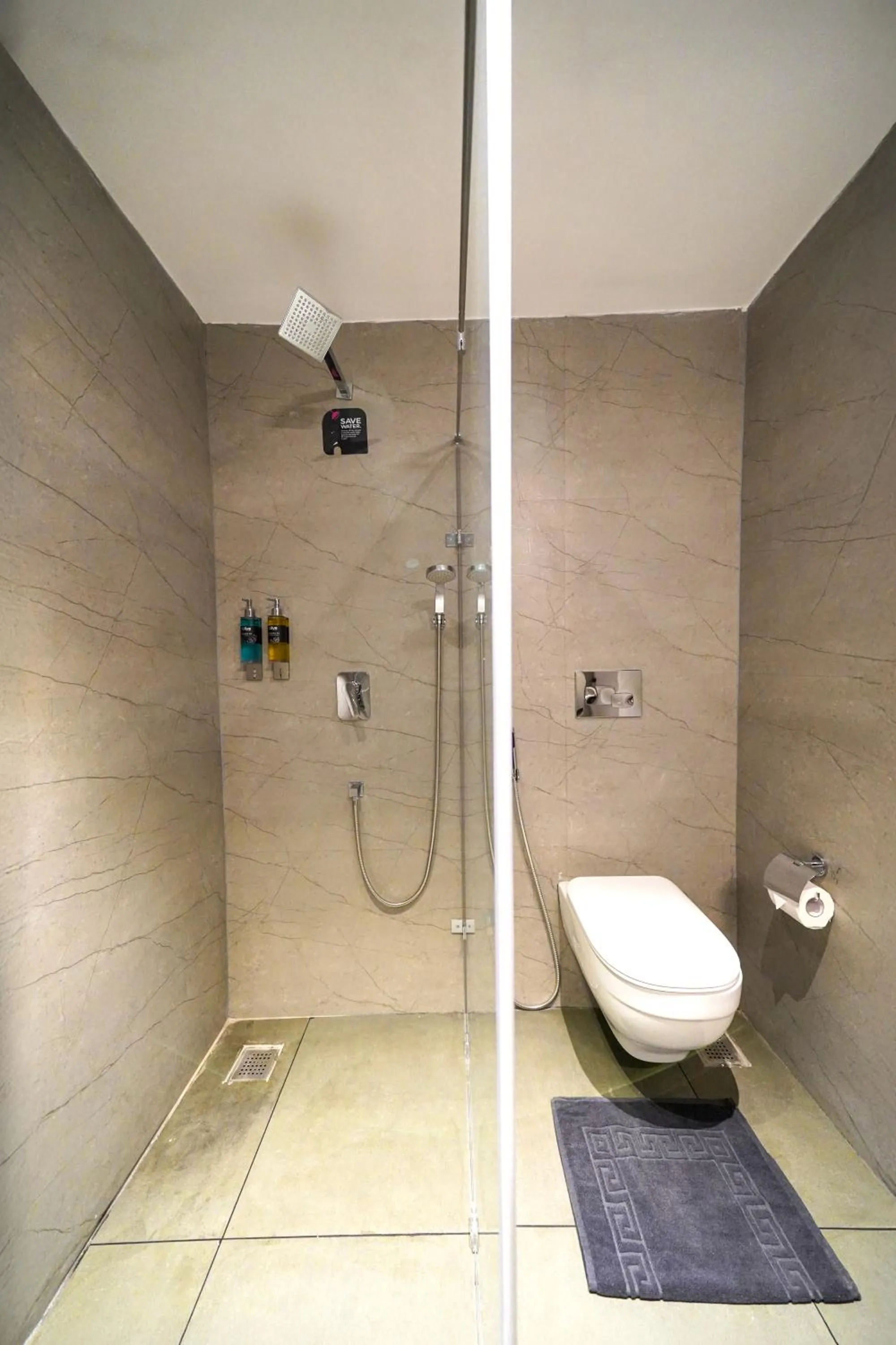 Shower in Olive Hotel Benz Circle, Vijayawada by Embassy Group