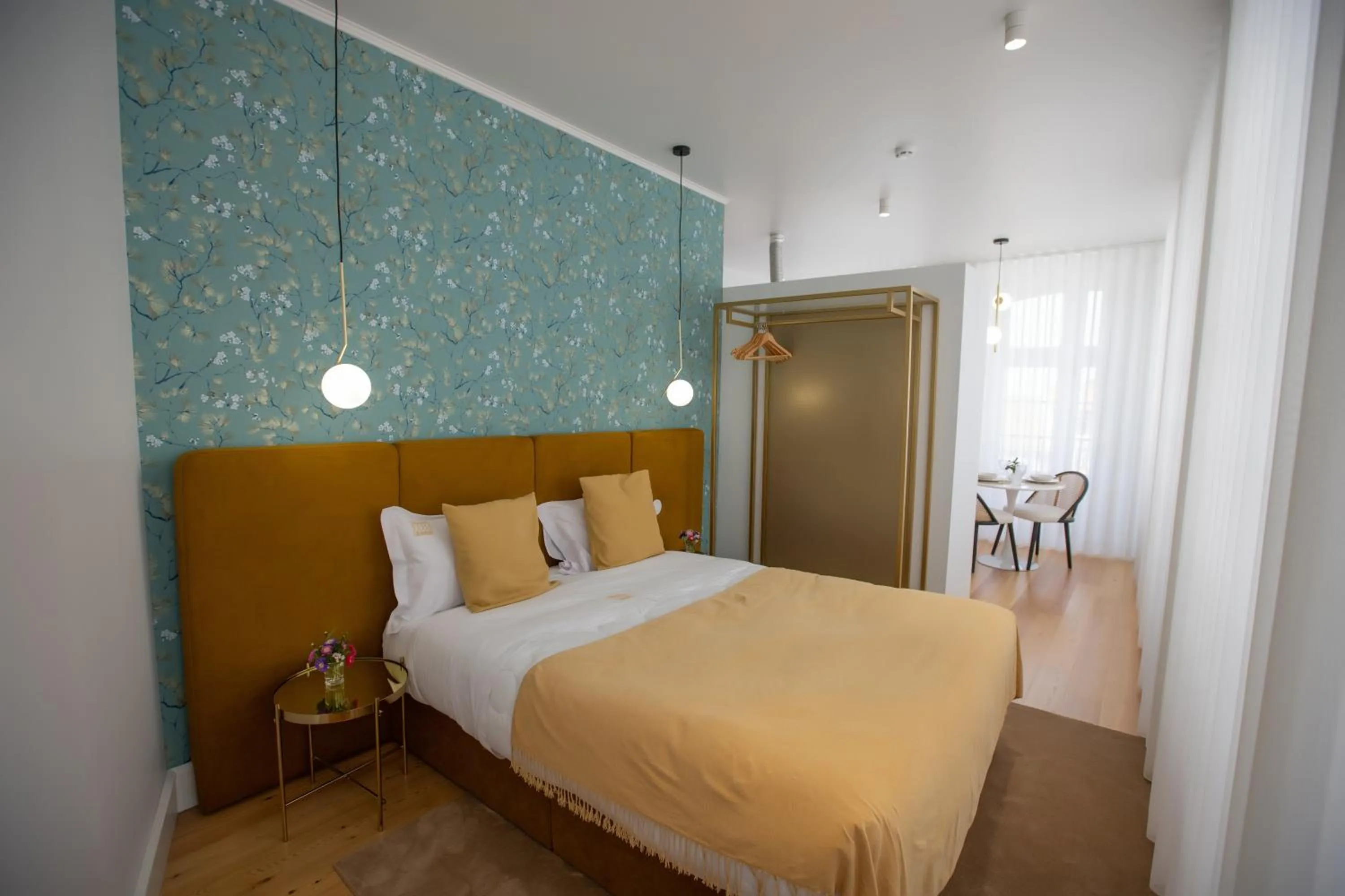 Bed in Trovador Guest House