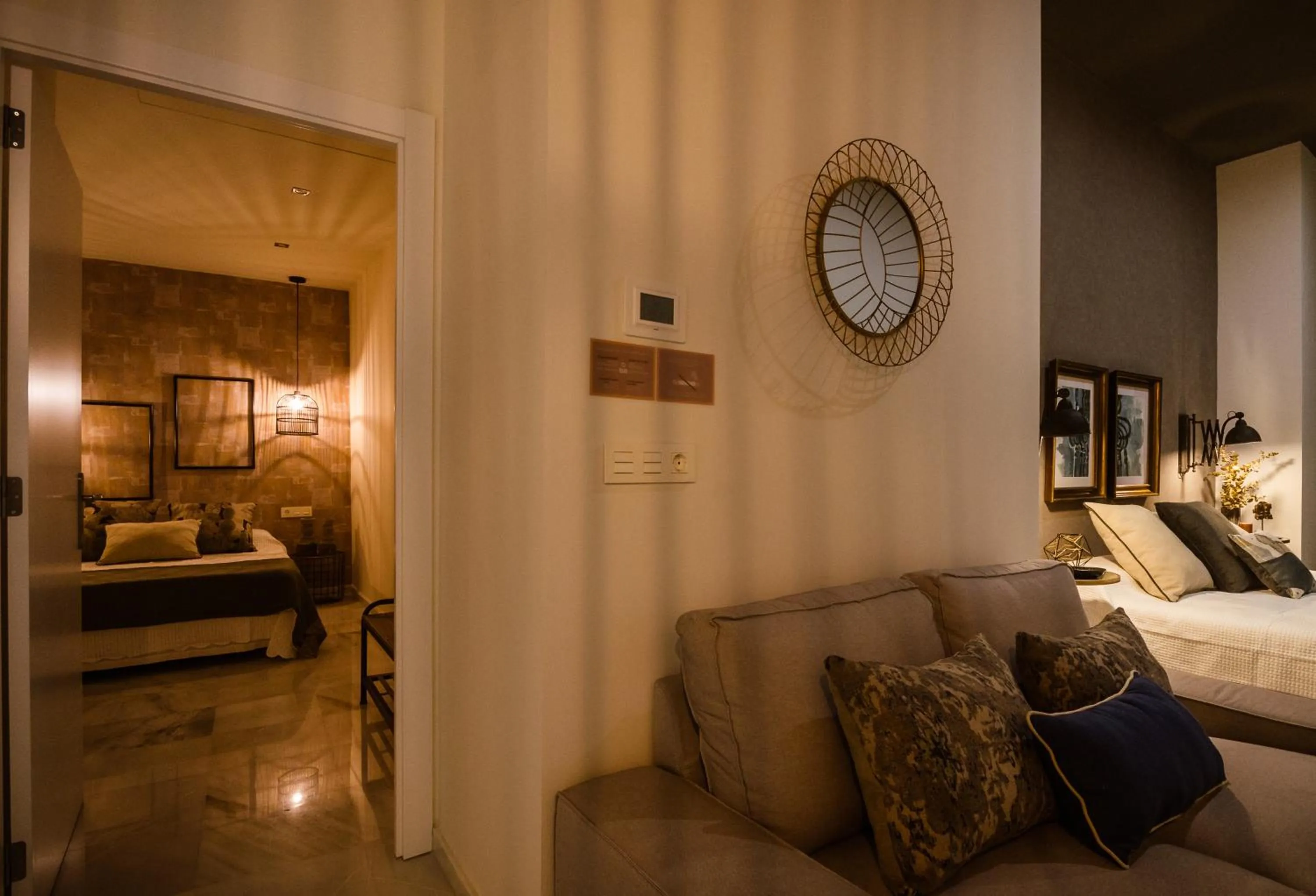 Photo of the whole room, Bed in Luces de Catedral