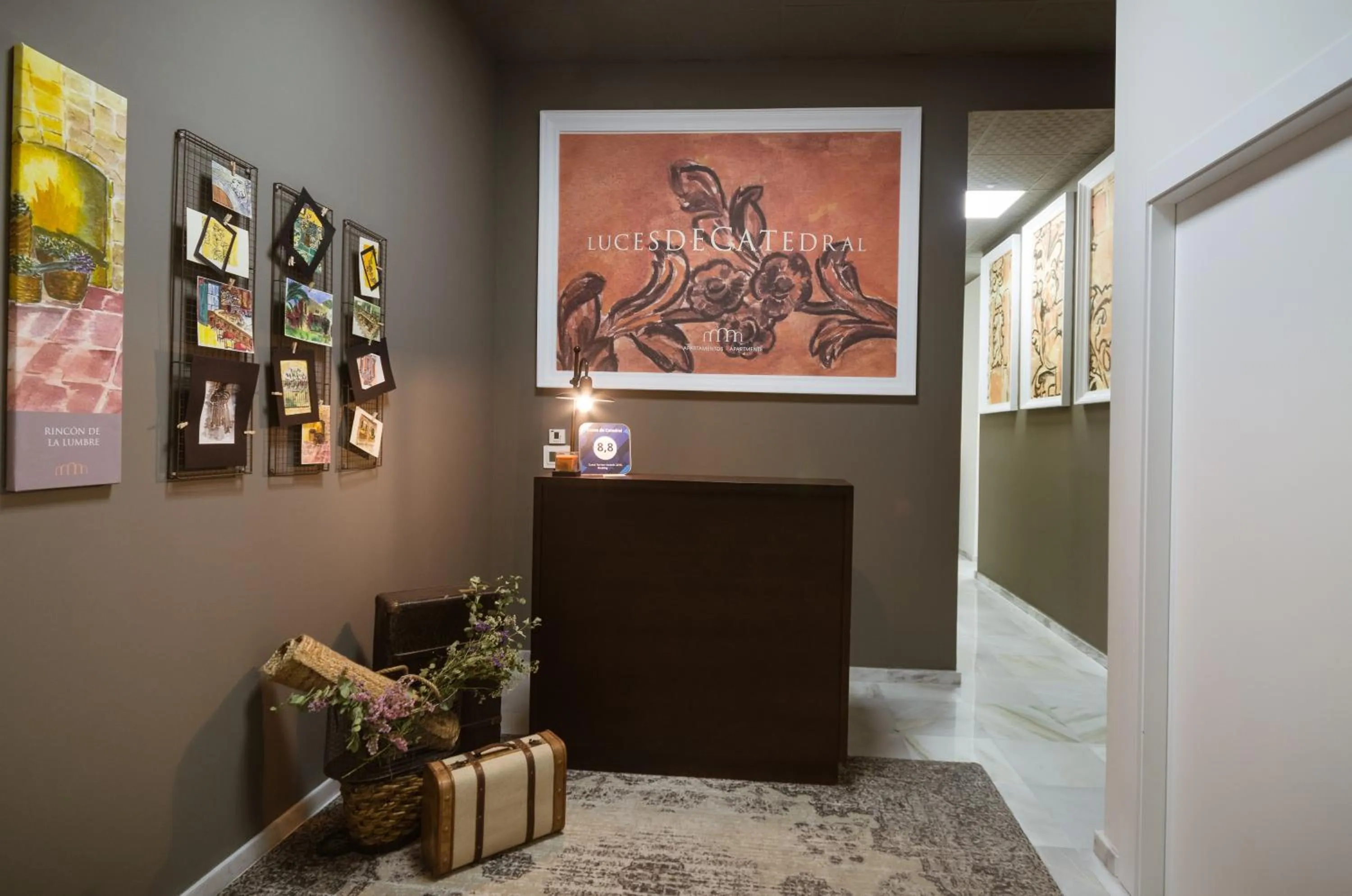 Lobby or reception in Luces de Catedral