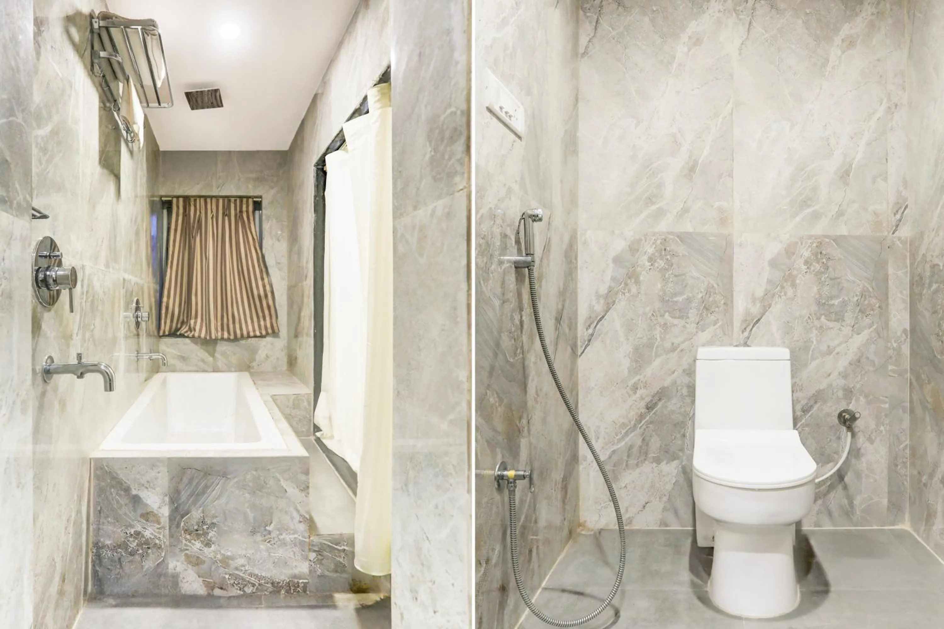 Bathroom in Super Townhouse Oak Dhanbad Near SSLNT College formerly Kapson