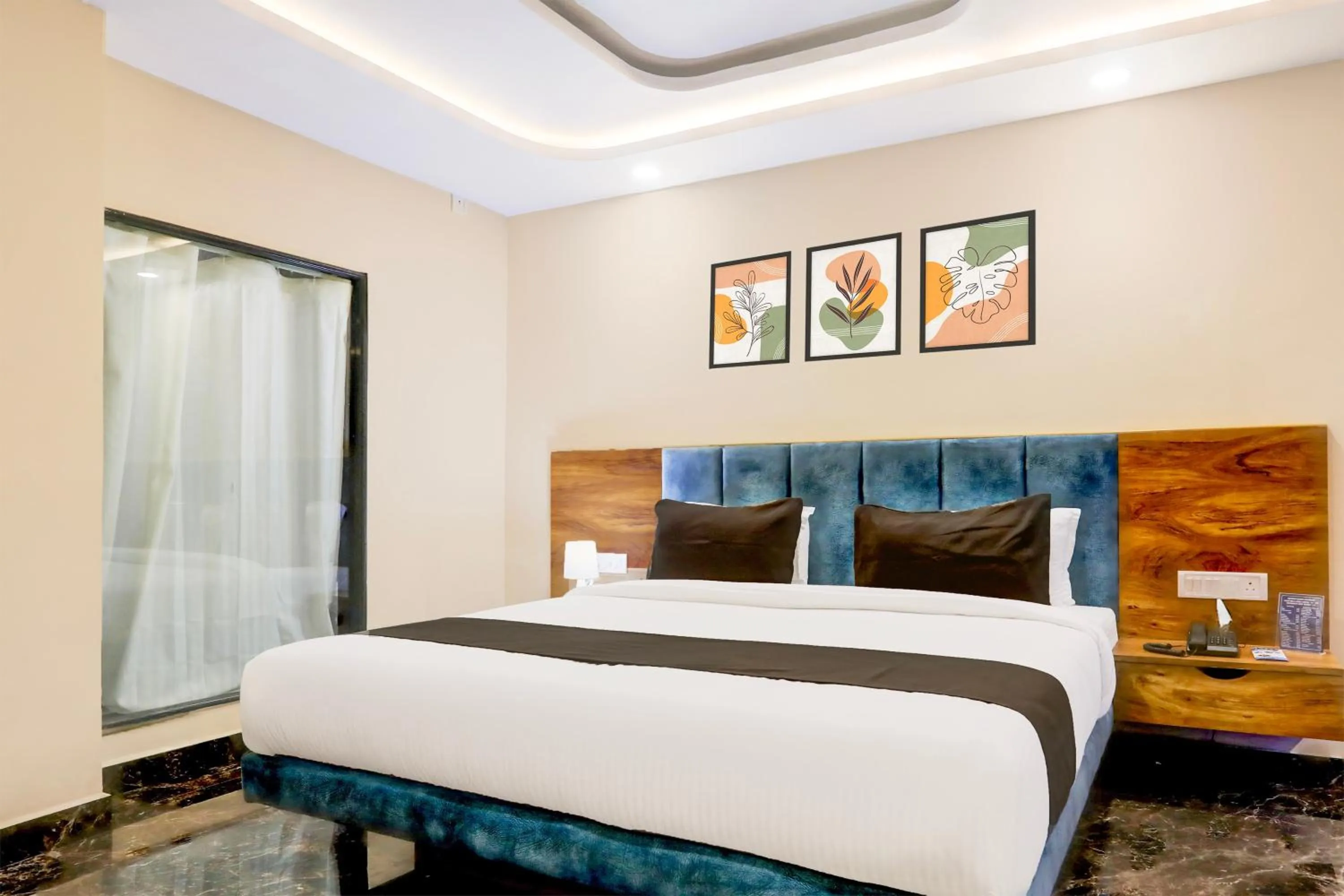 Bedroom, Bed in Super Townhouse Oak Dhanbad Near SSLNT College formerly Kapson