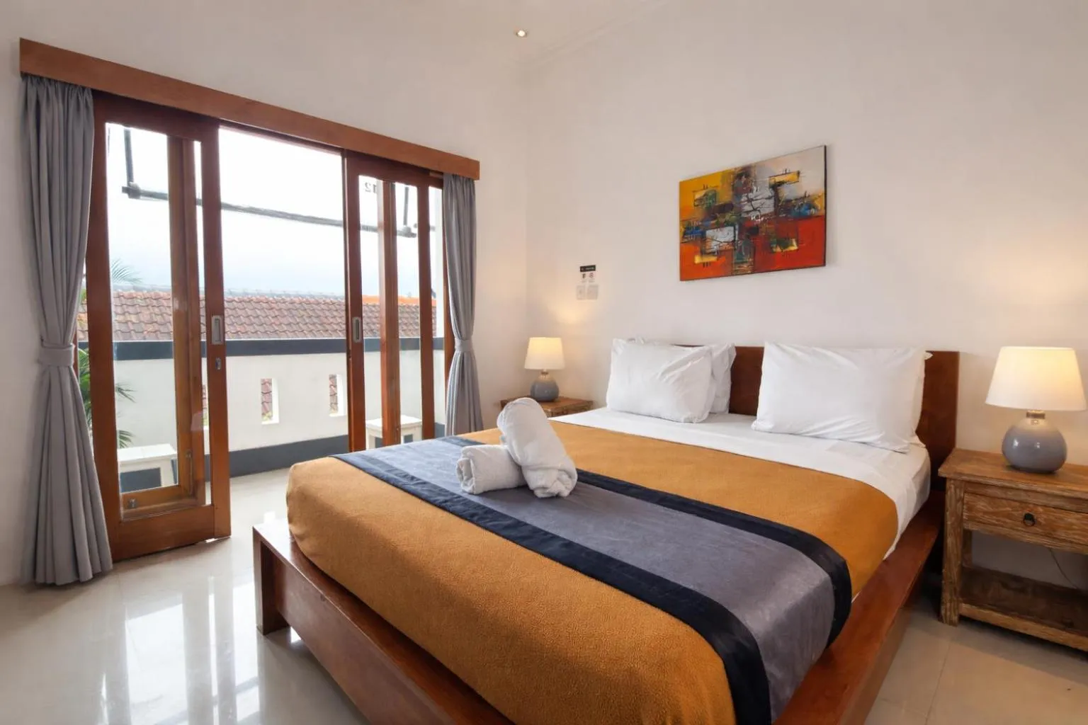 Bed in Summer of Surf Canggu