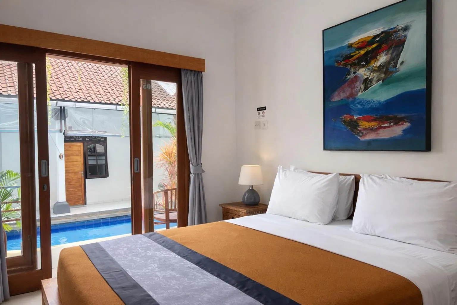 Bed in Summer of Surf Canggu