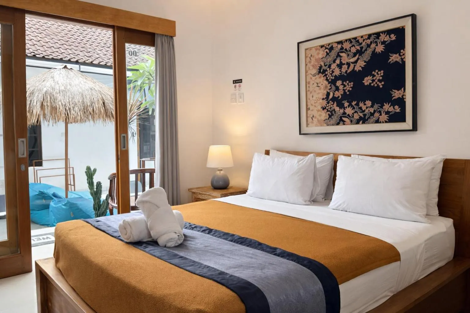 Bed in Summer of Surf Canggu