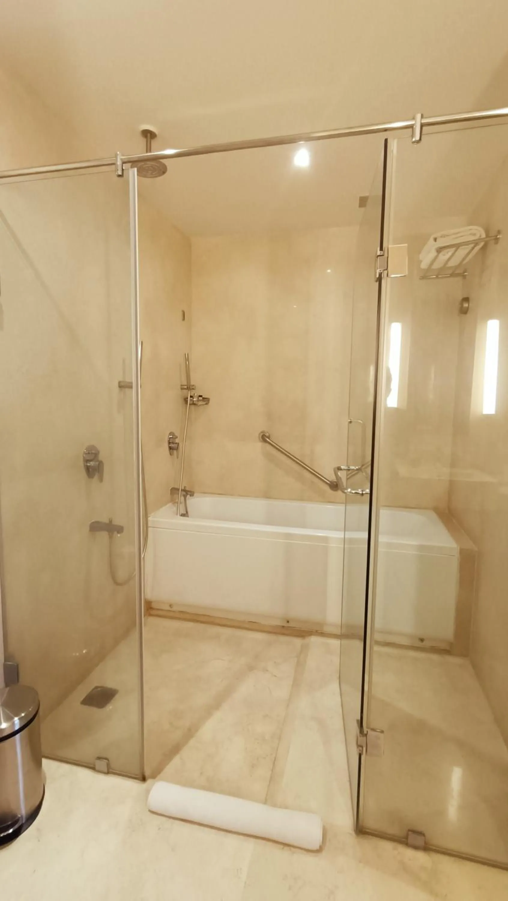 Bathroom in Marasa Sarovar Premiere