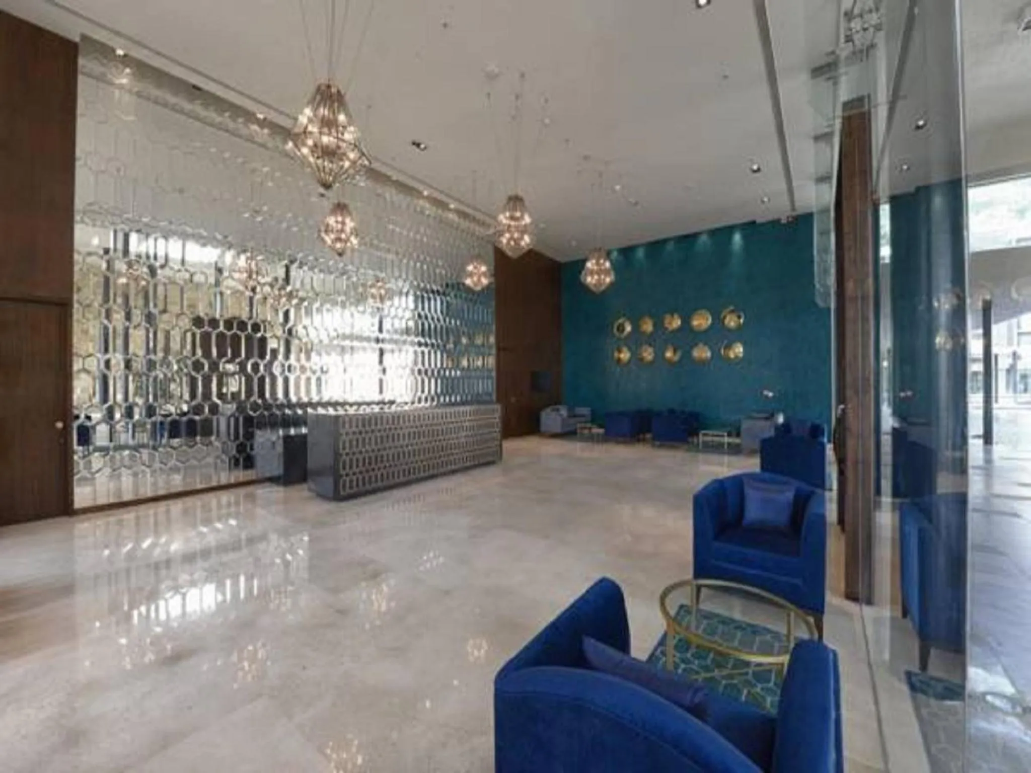 Lobby or reception in Marasa Sarovar Premiere