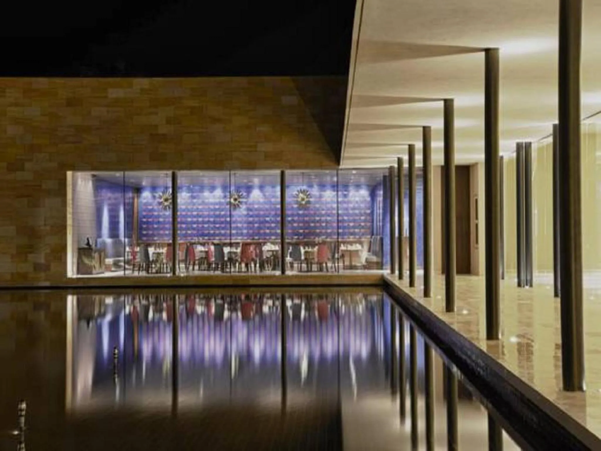 Decorative detail in Marasa Sarovar Premiere