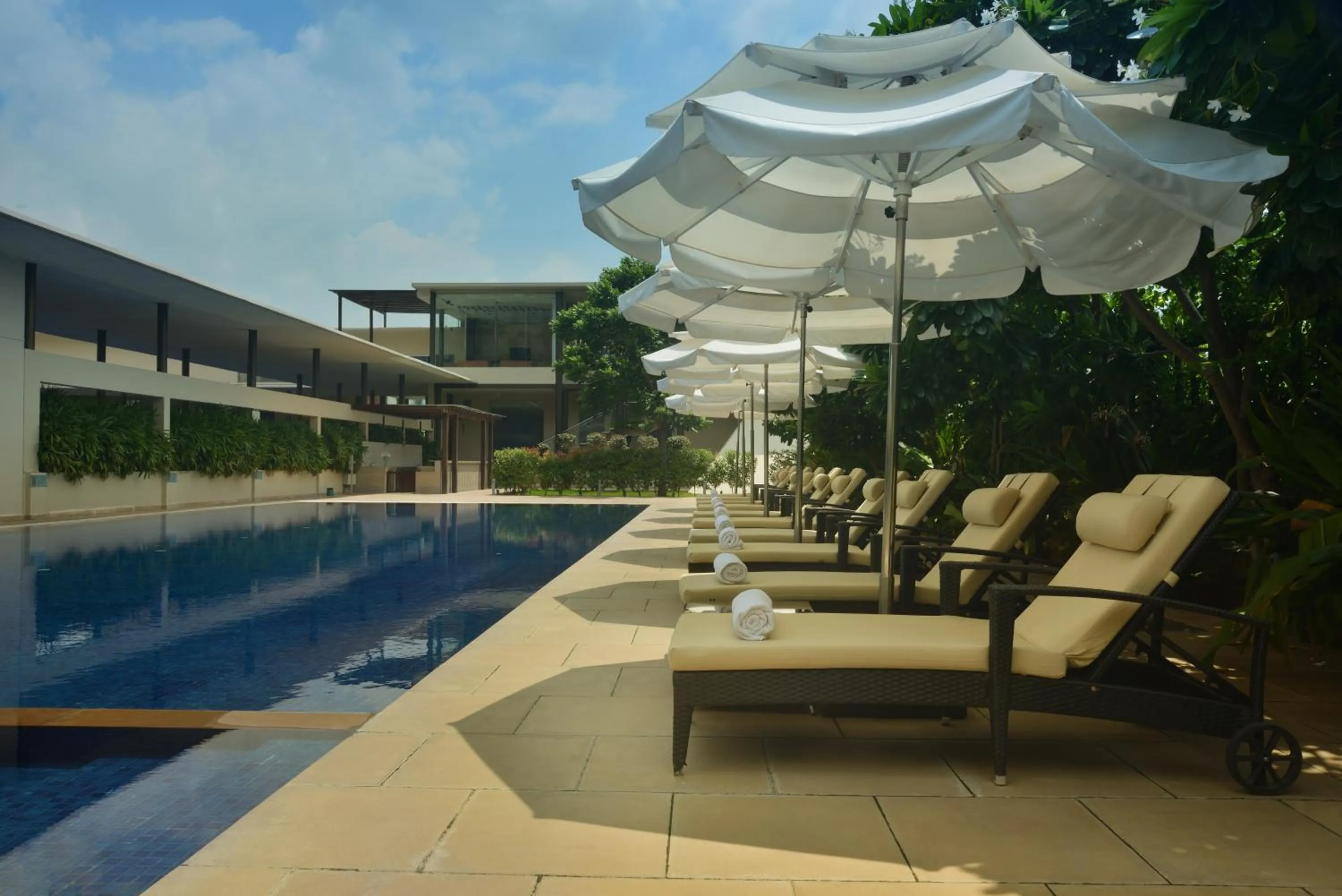 Pool view in Marasa Sarovar Premiere