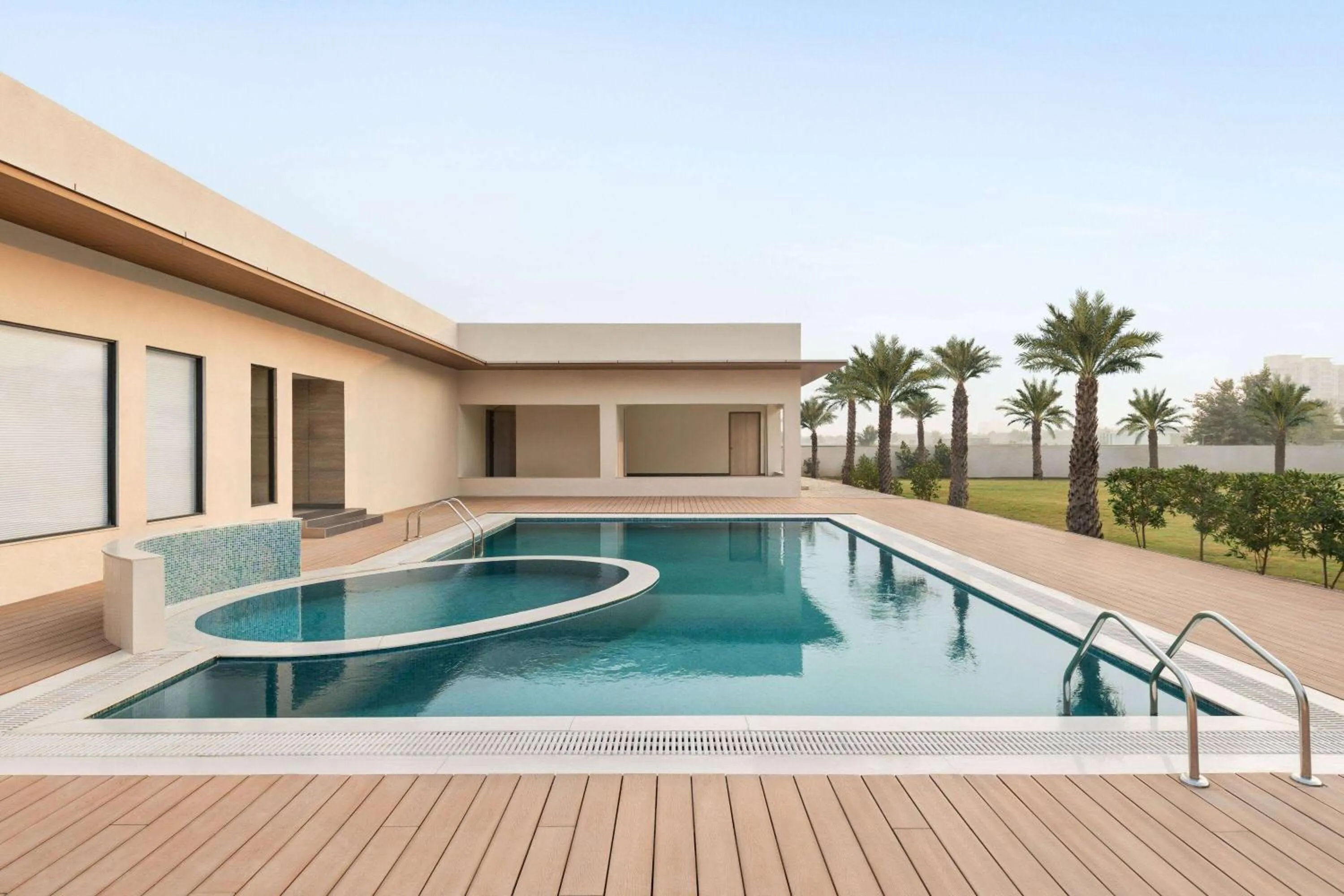 Pool view in Wyndham Garden Sonipat Murthal