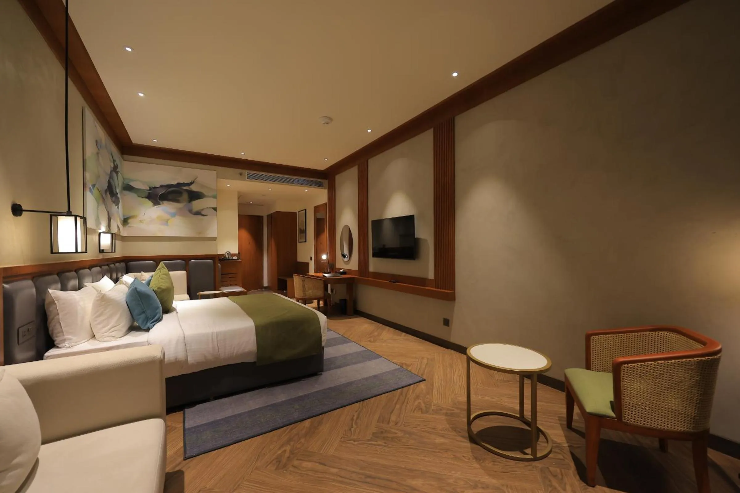 Photo of the whole room, Bed in Wyndham Garden Sonipat Murthal