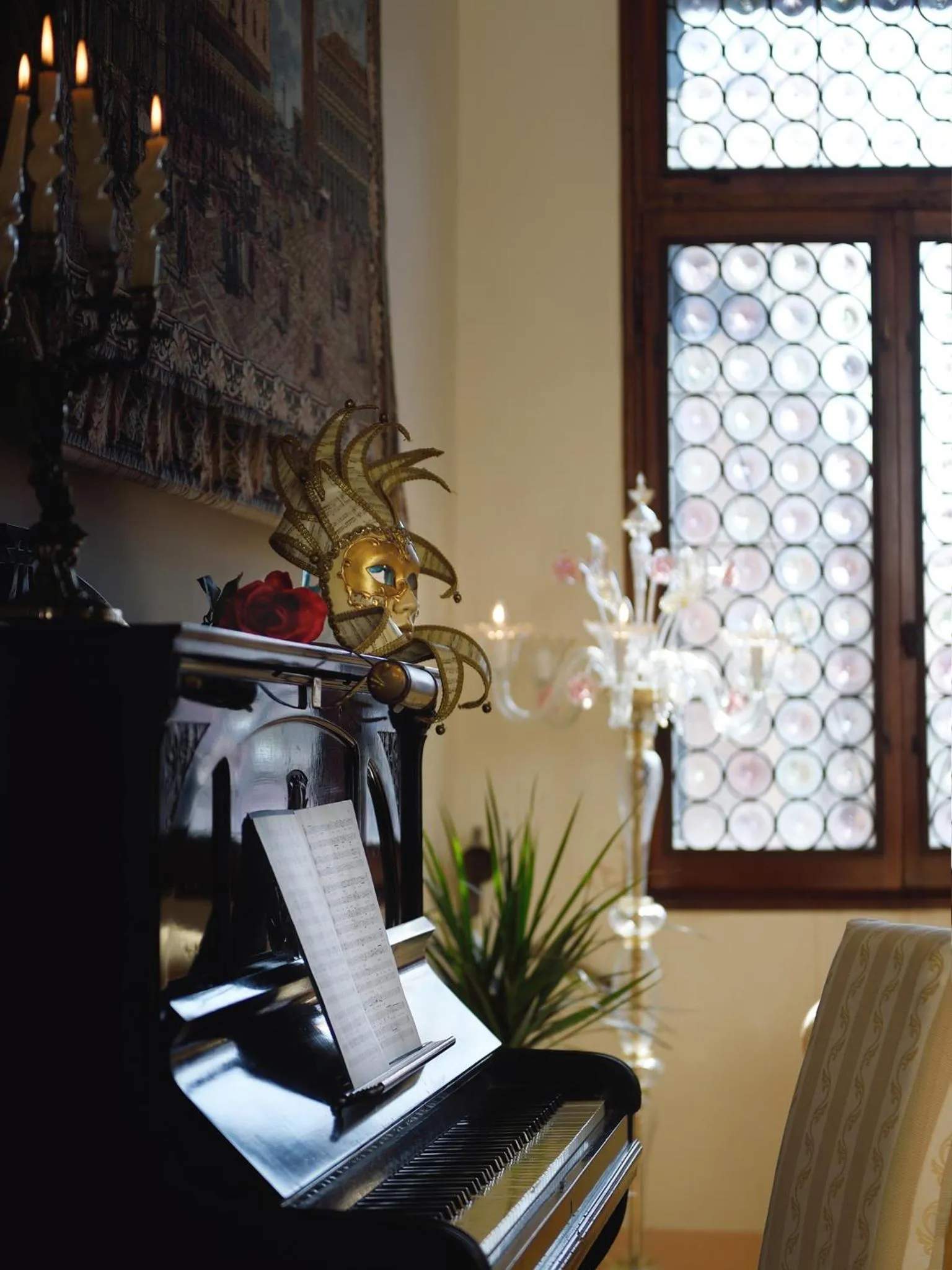 Communal lounge/ TV room in Hotel Corte dei Greci