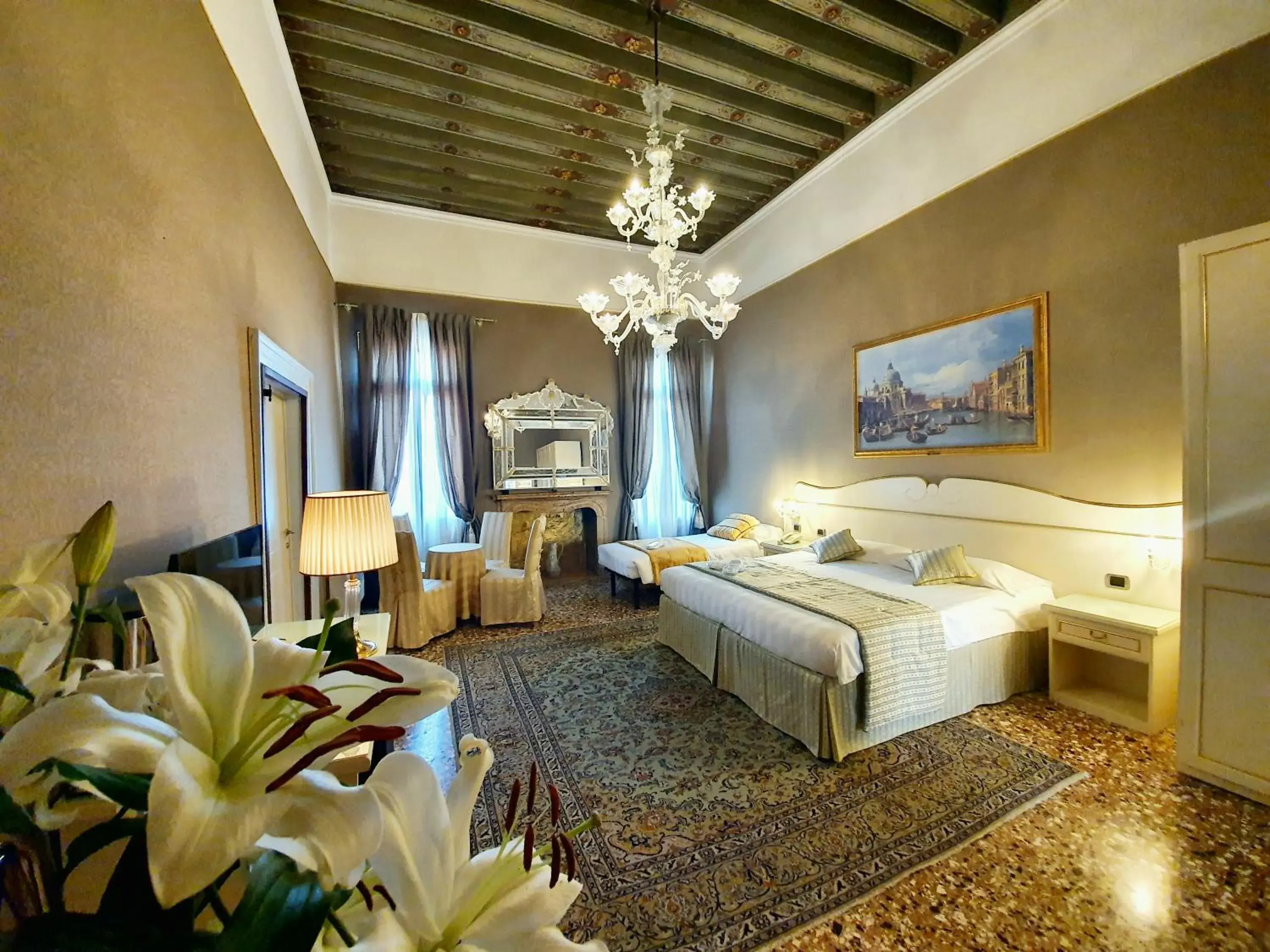 Bed in Hotel Corte dei Greci Bed in Hotel Corte dei Greci