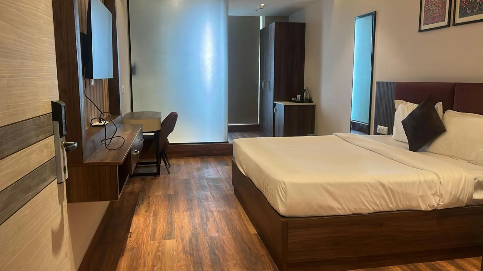 Bed in Saltstayz Trinity - Chandigarh Mohali
