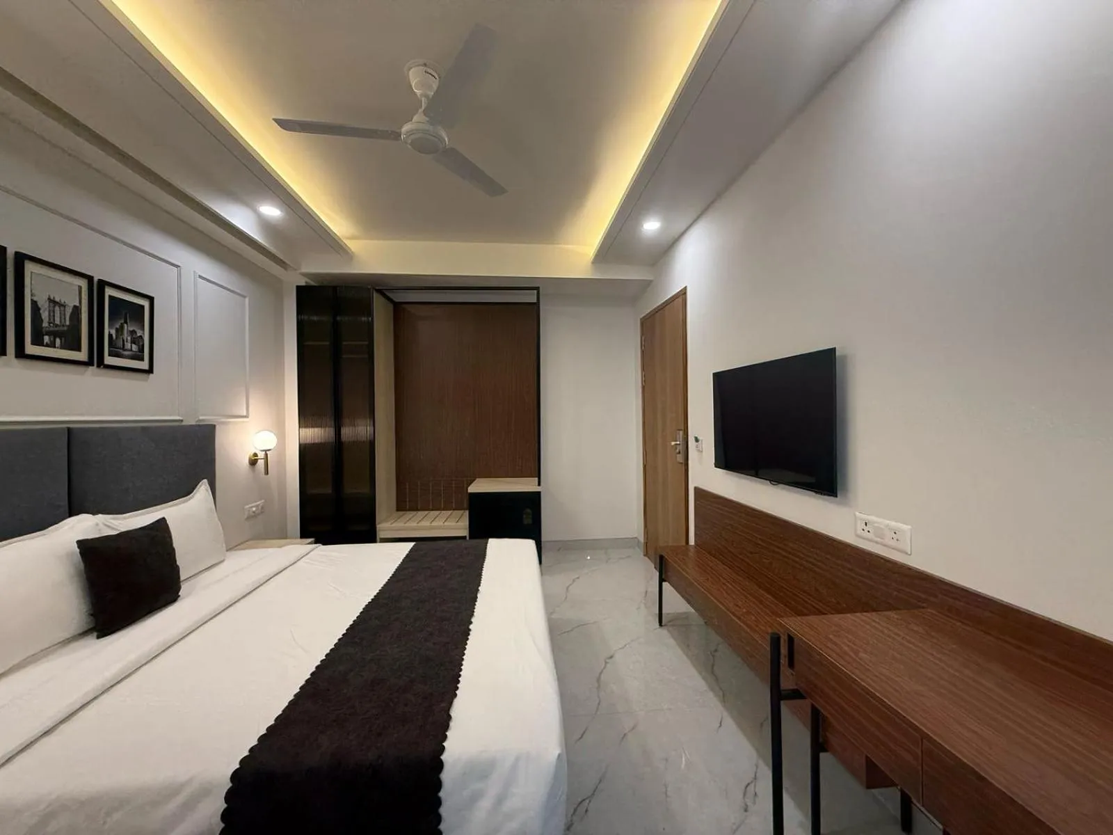Bed in Saltstayz Trinity - Chandigarh Mohali
