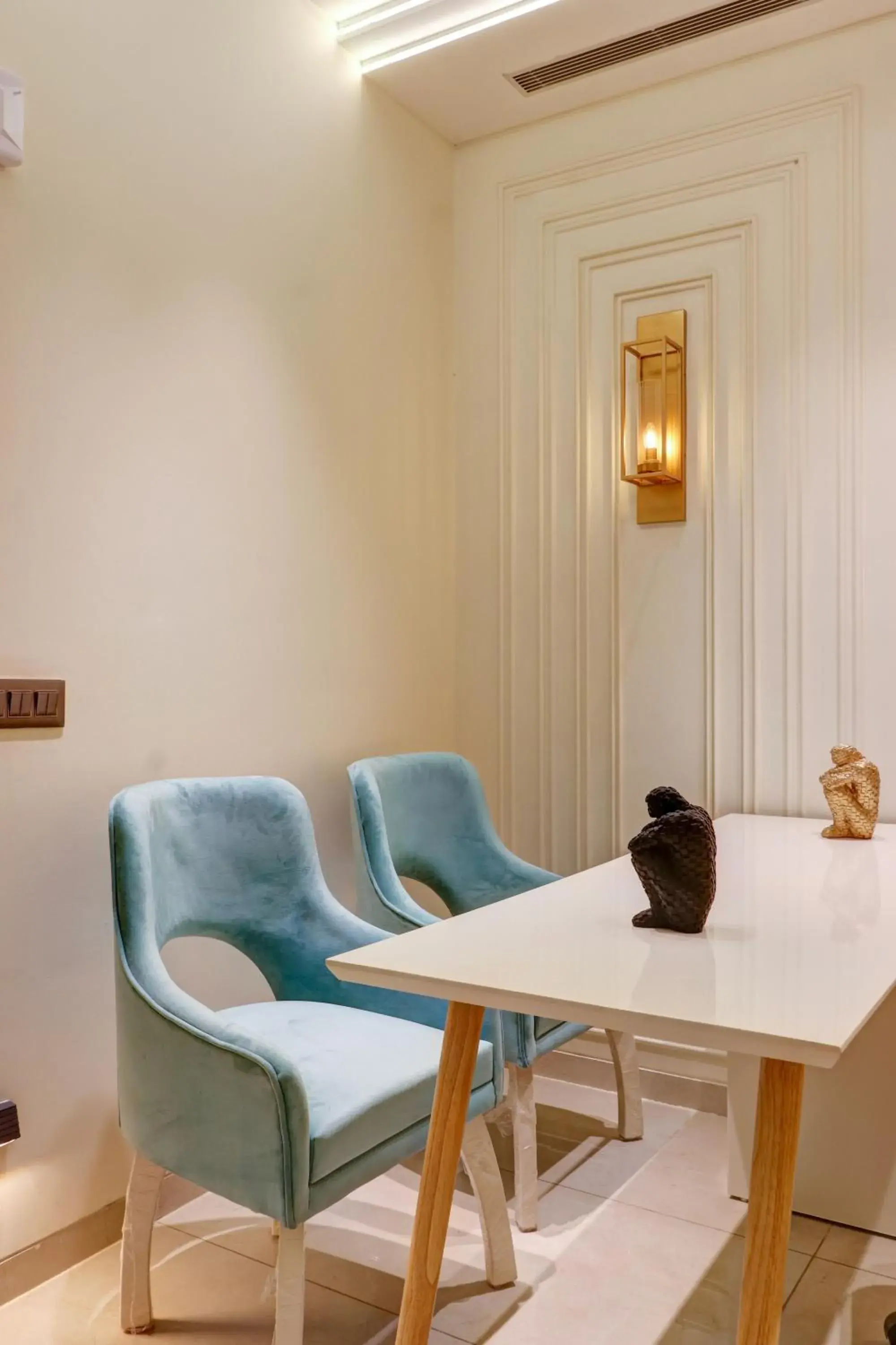 Living room in Saltstayz Trinity - Chandigarh Mohali Living room in Saltstayz Trinity - Chandigarh Mohali