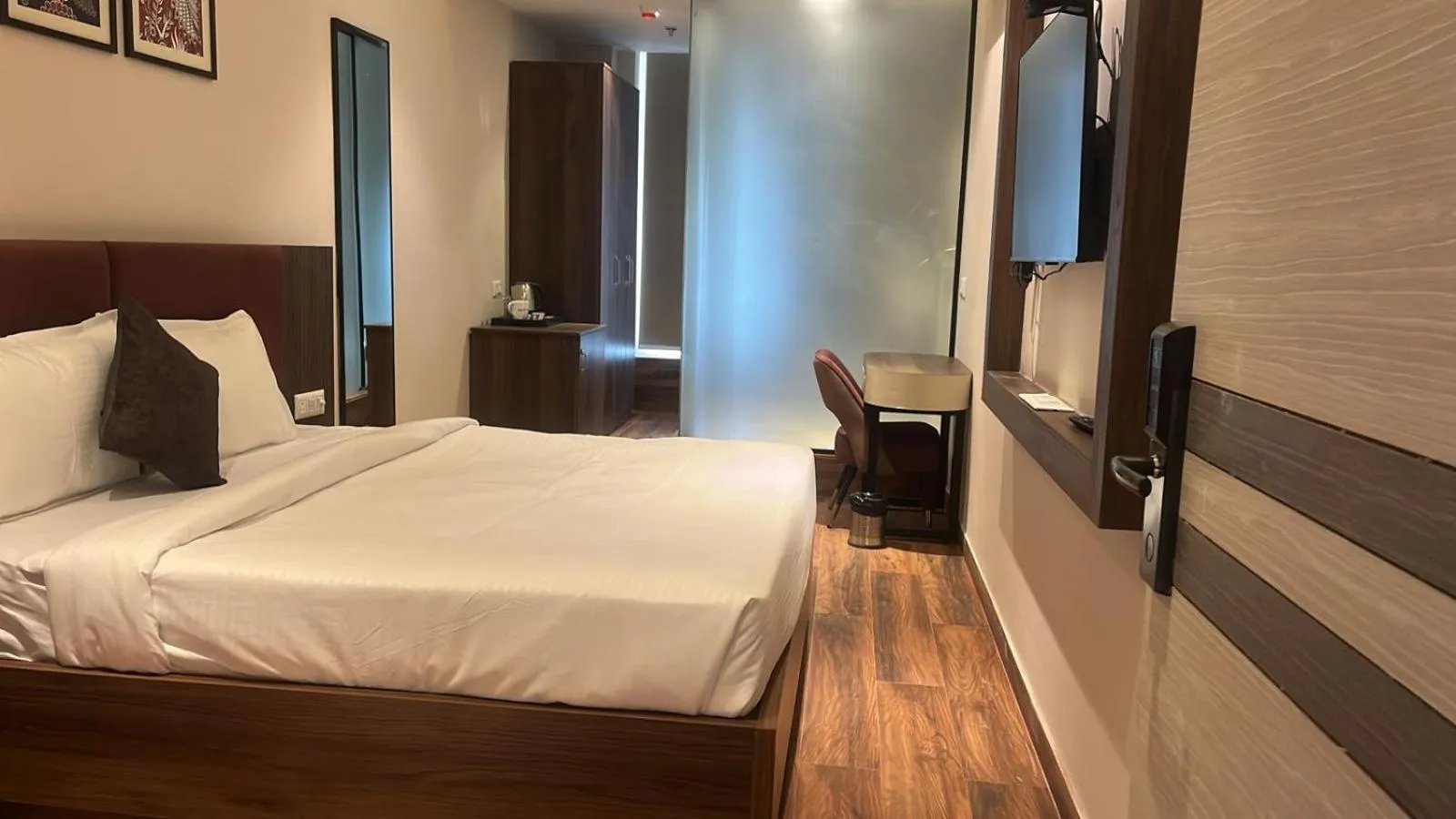 Bed in Saltstayz Trinity - Chandigarh Mohali