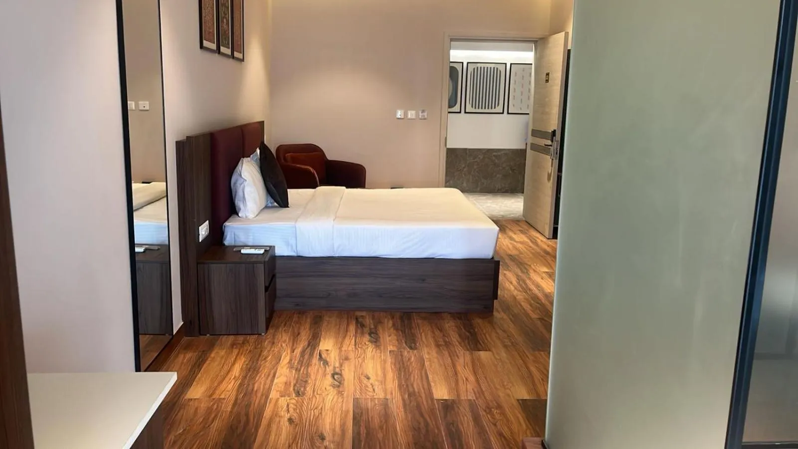 Bed in Saltstayz Trinity - Chandigarh Mohali