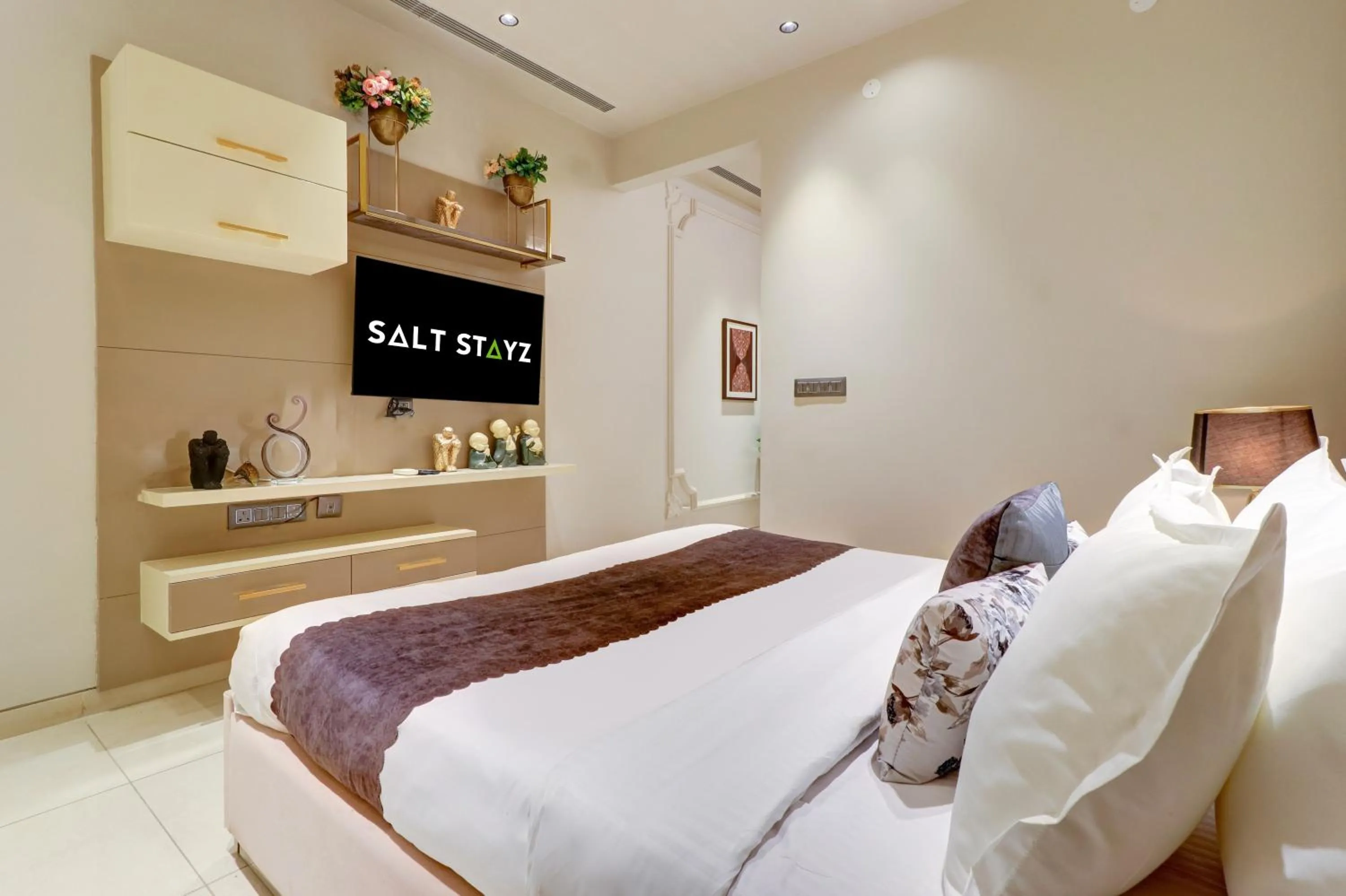 Bed in Saltstayz Trinity - Chandigarh Mohali