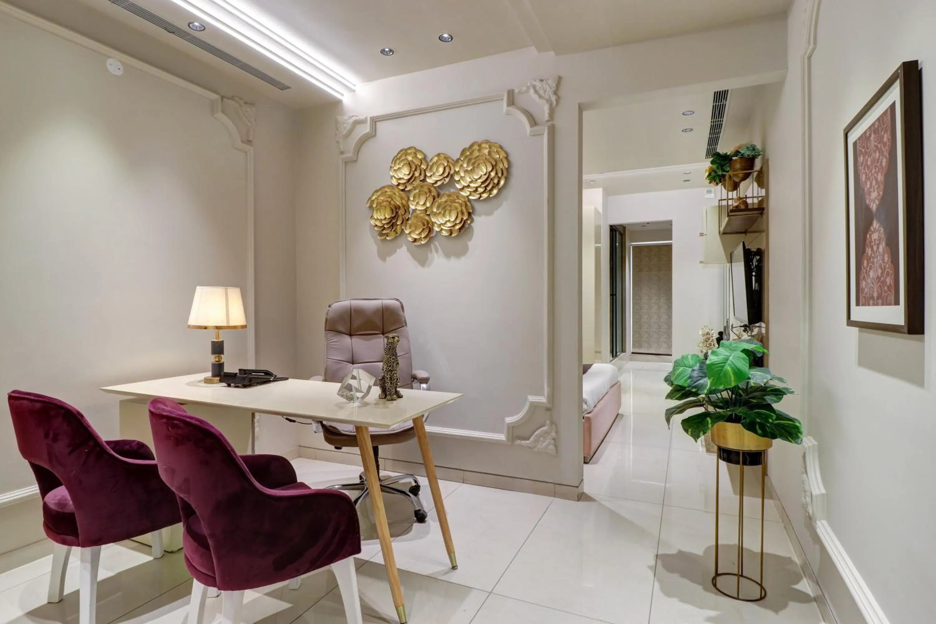 Living room in Saltstayz Trinity - Chandigarh Mohali