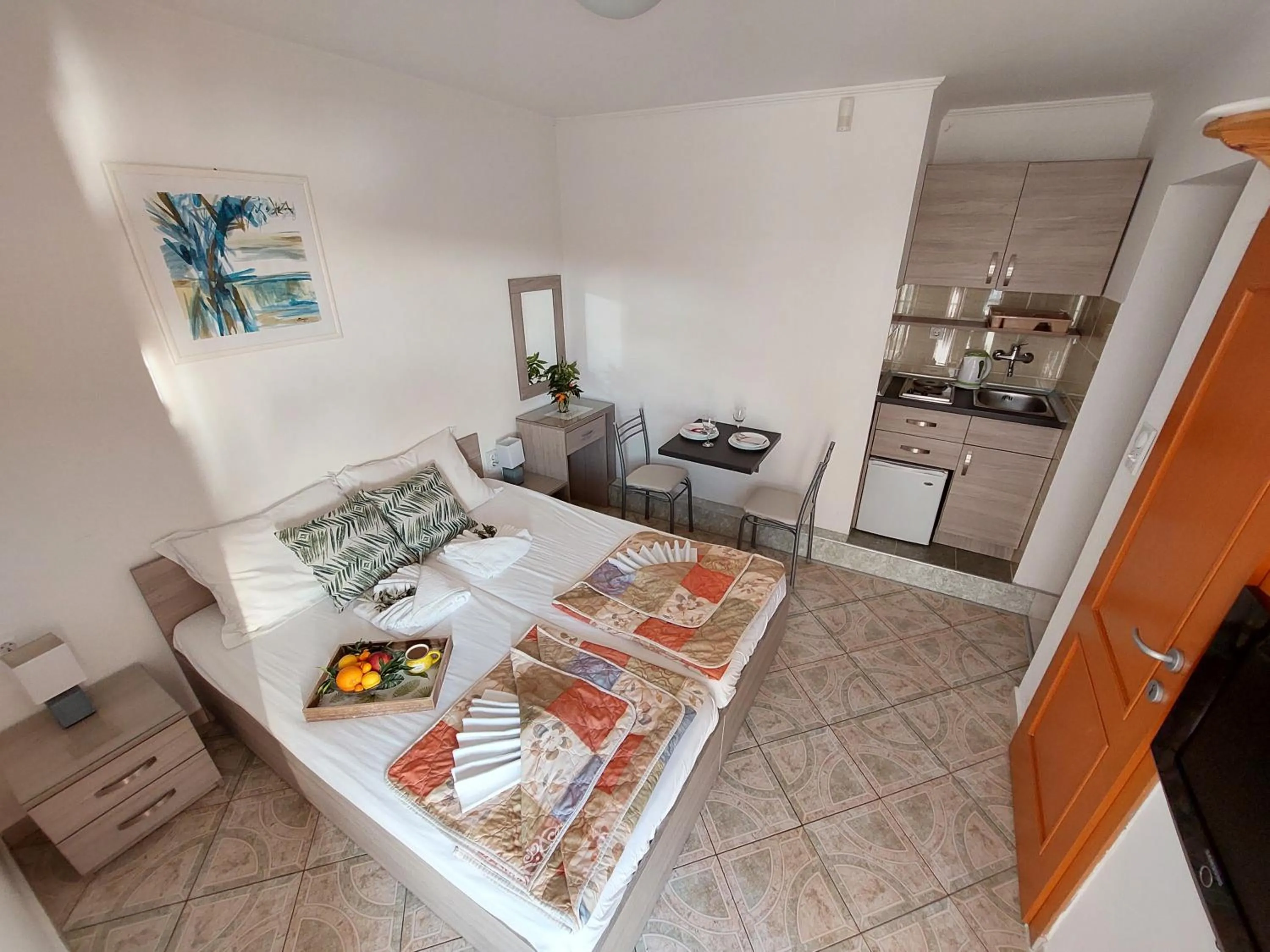 Bed in Apartmani Dalex