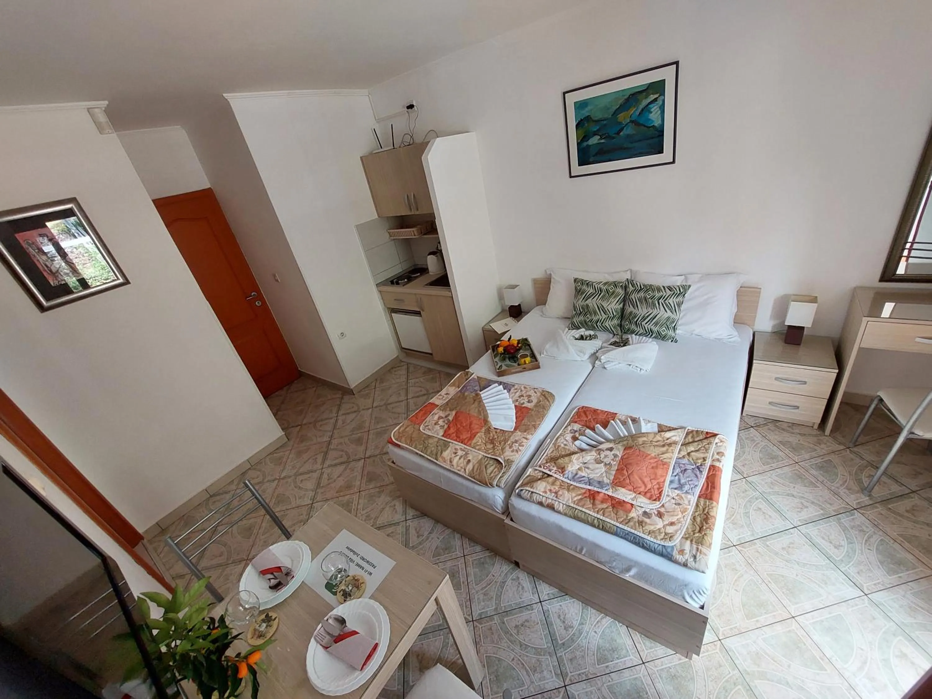 Bed in Apartmani Dalex