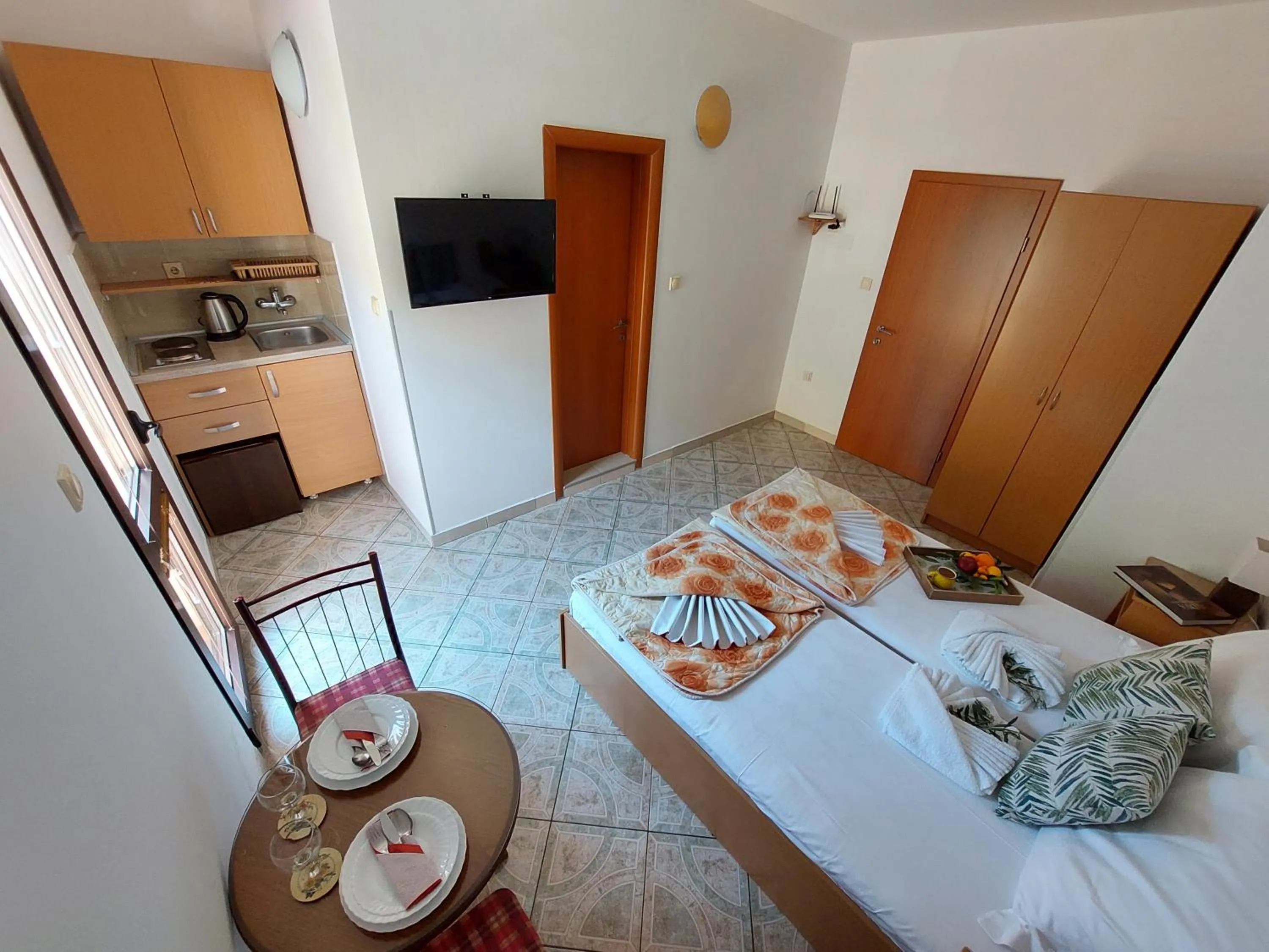 Bed in Apartmani Dalex