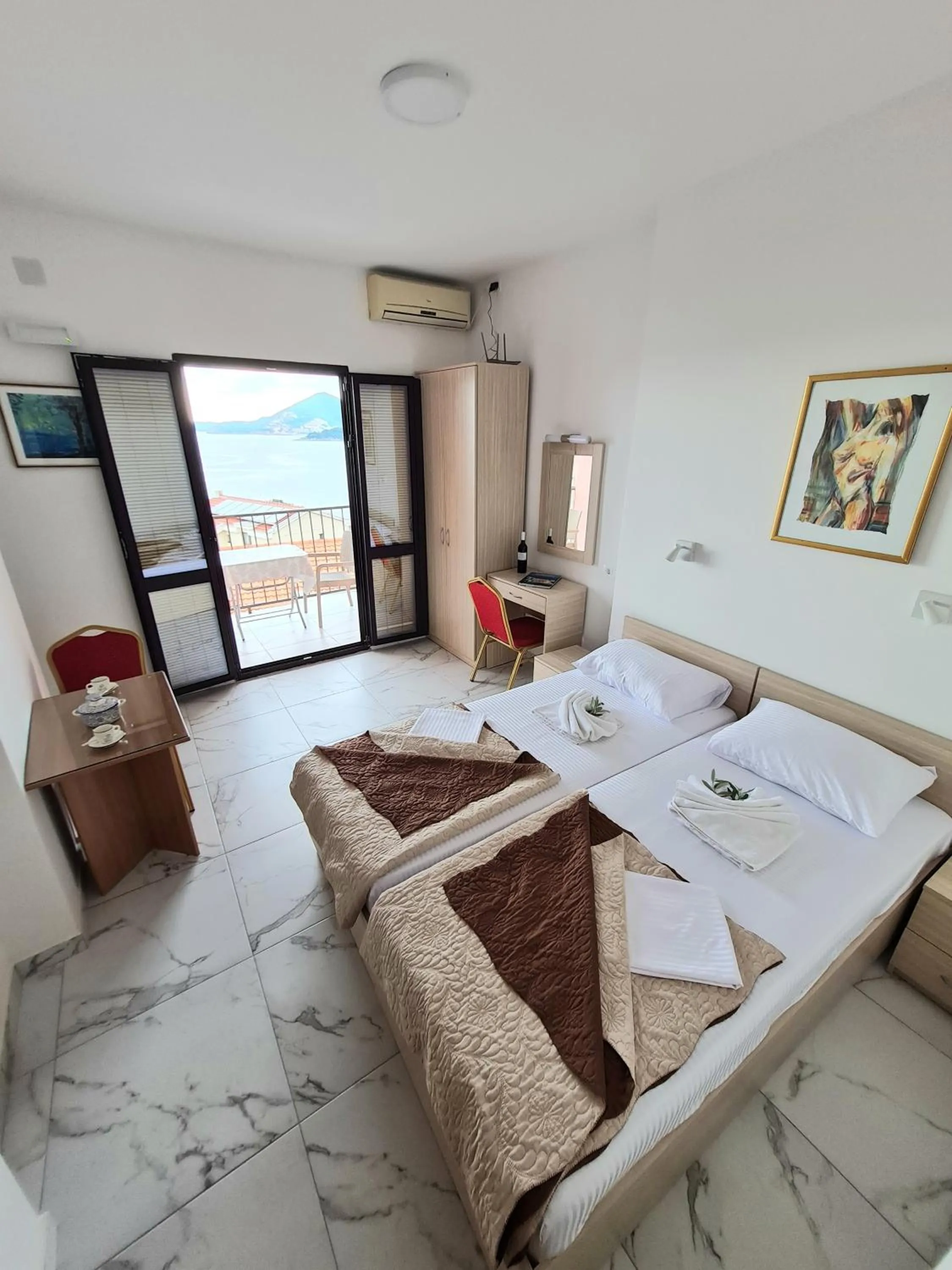 Bed in Apartmani Dalex