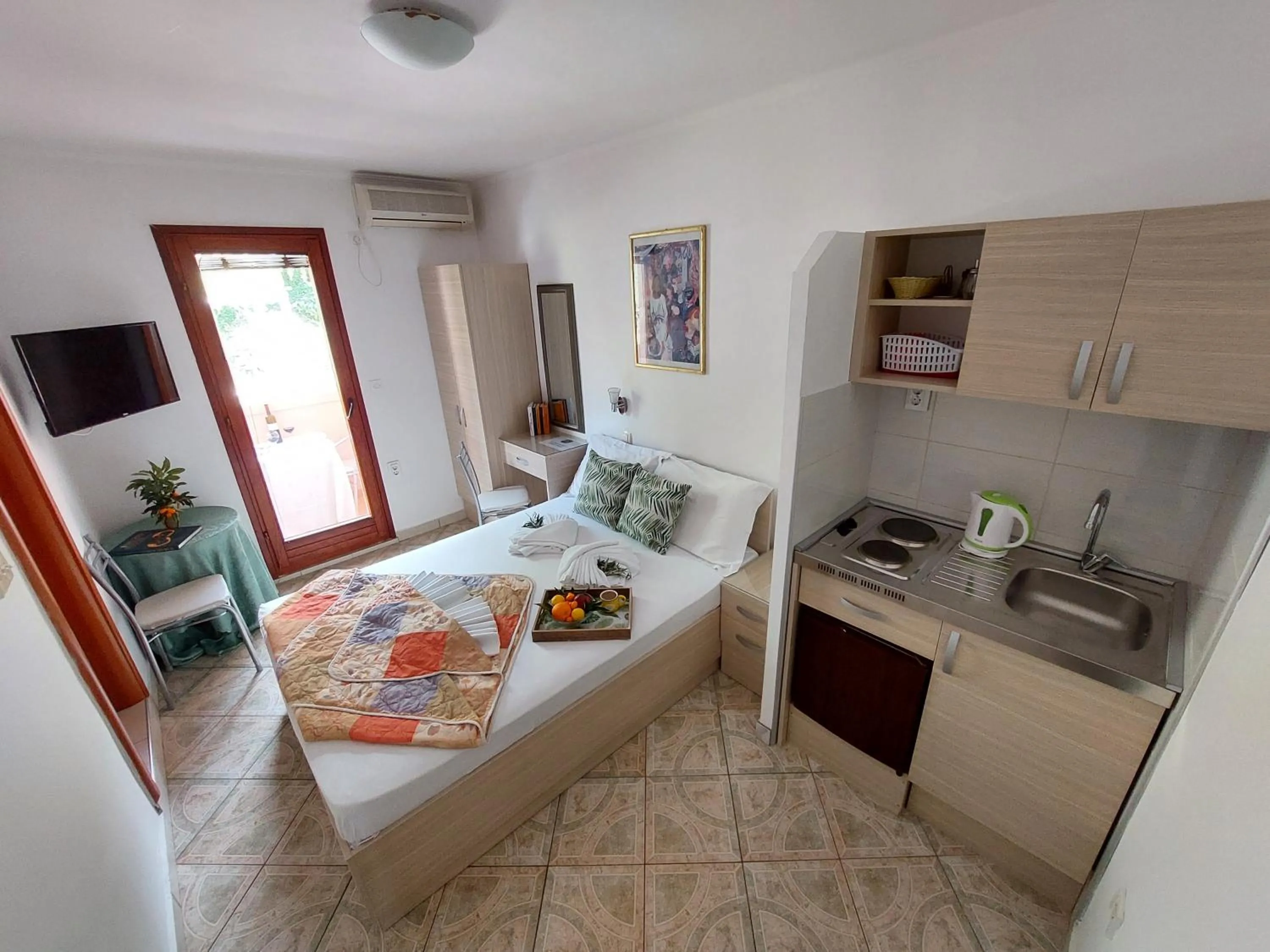 Bed in Apartmani Dalex