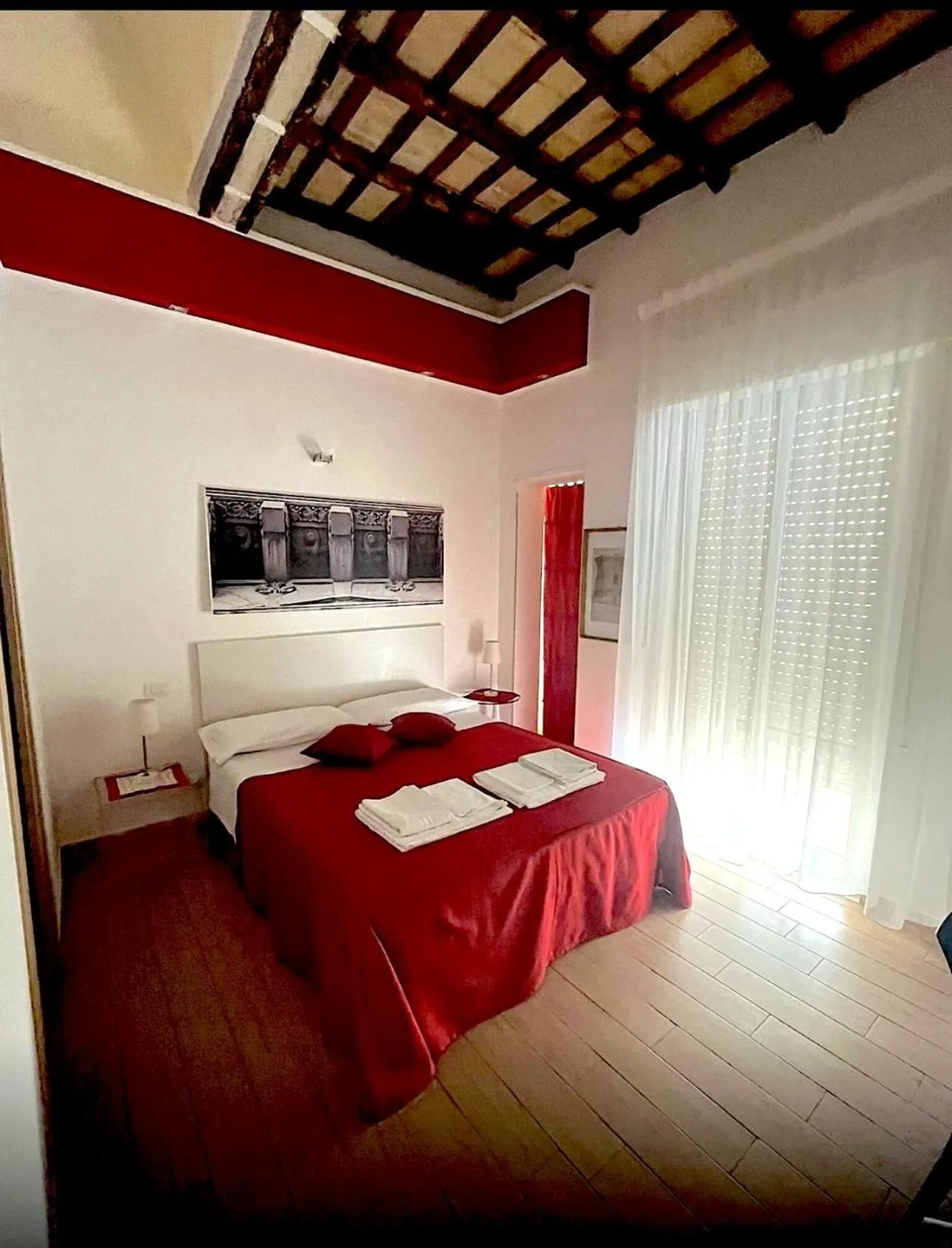 Bed in Belle Epoque B&B