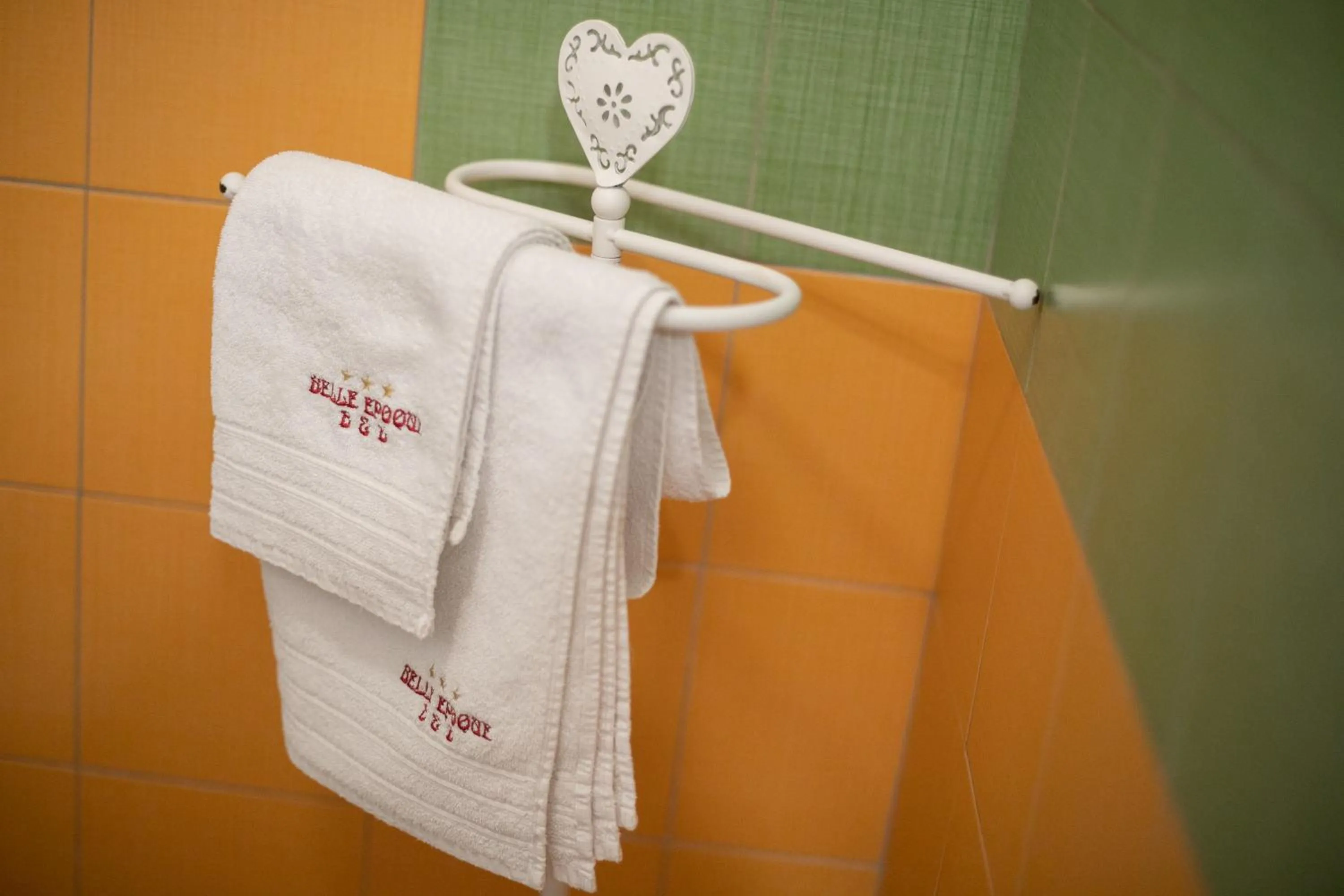 towels in Belle Epoque B&B