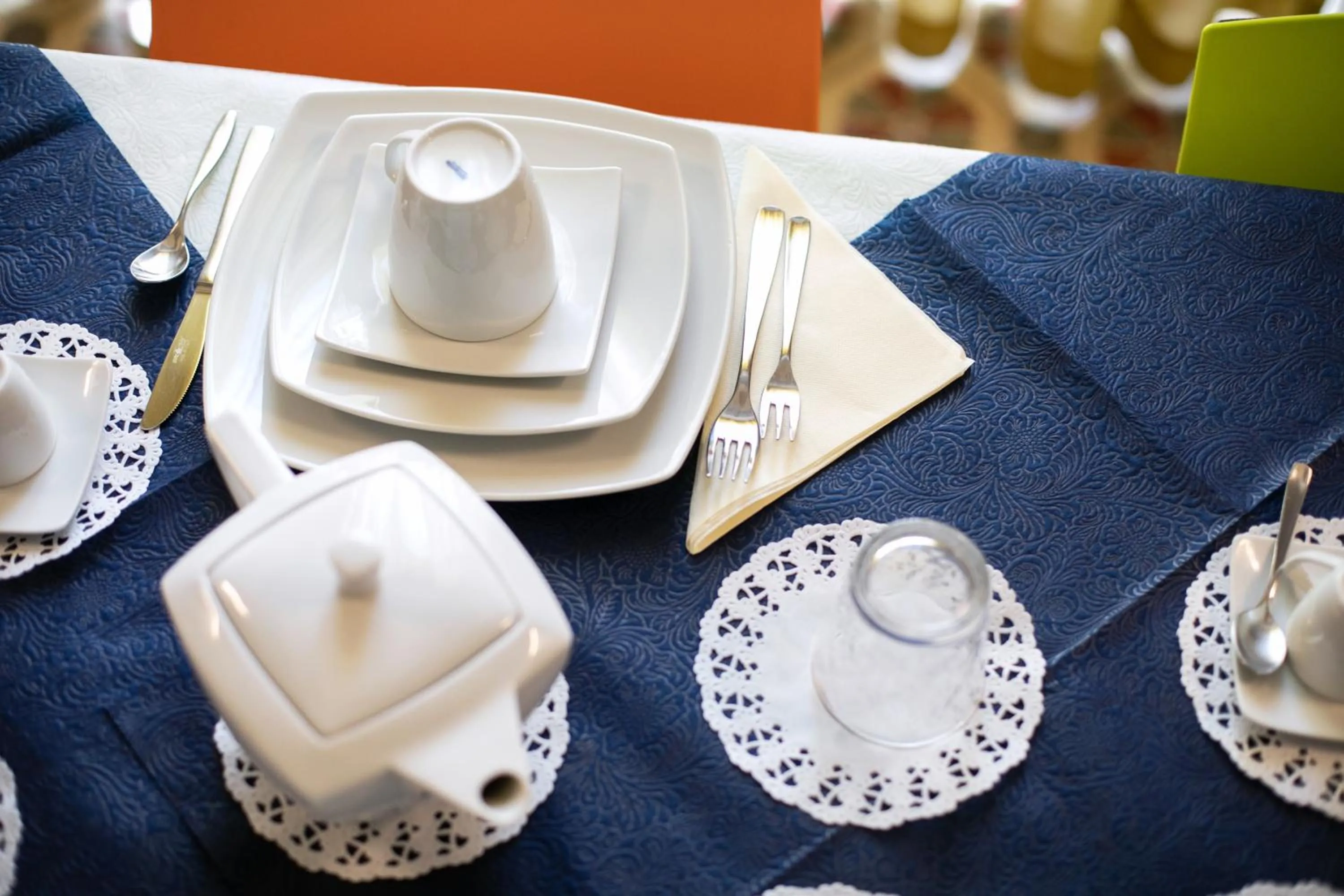 Food and drinks in Belle Epoque B&B