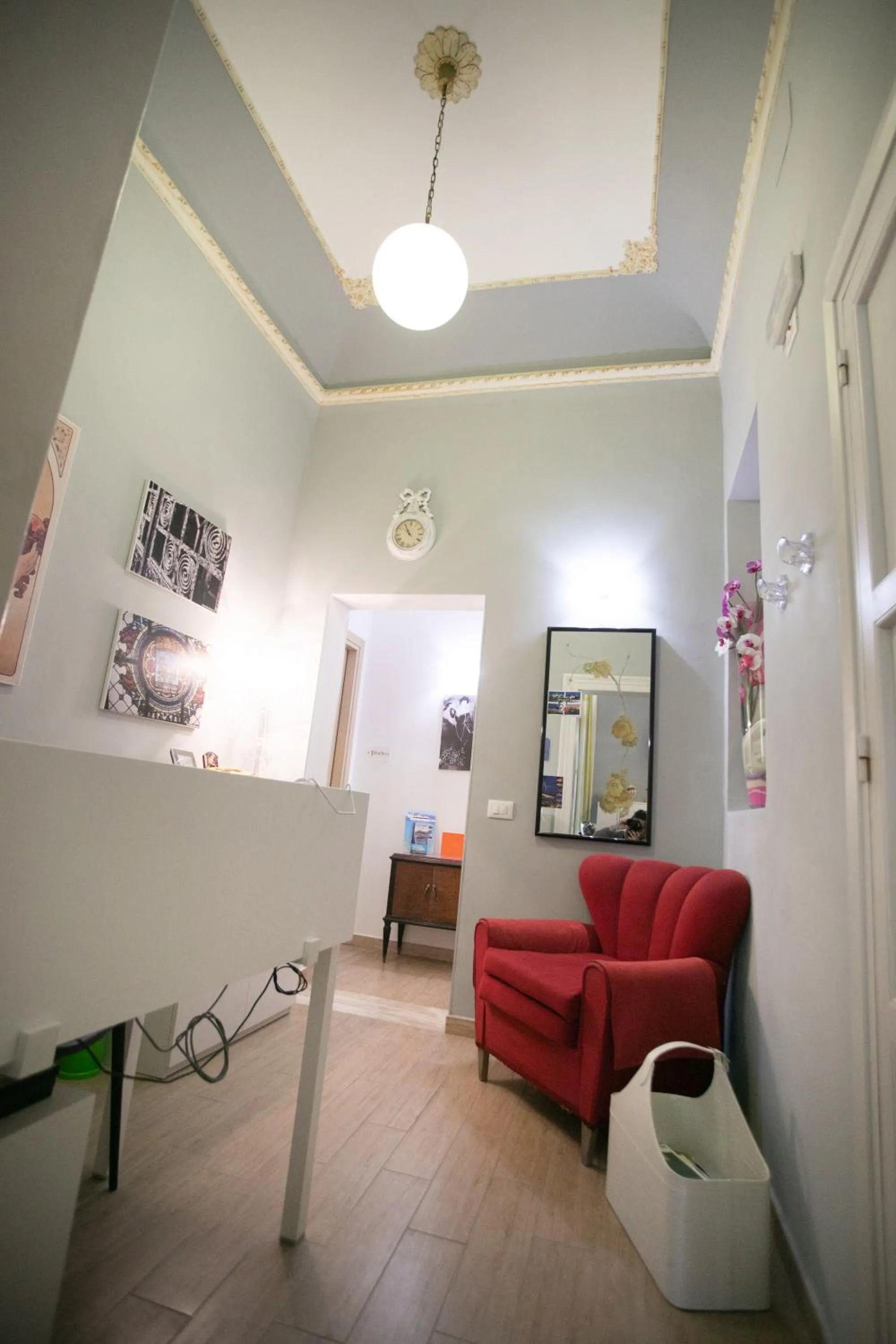 Lobby or reception in Belle Epoque B&B