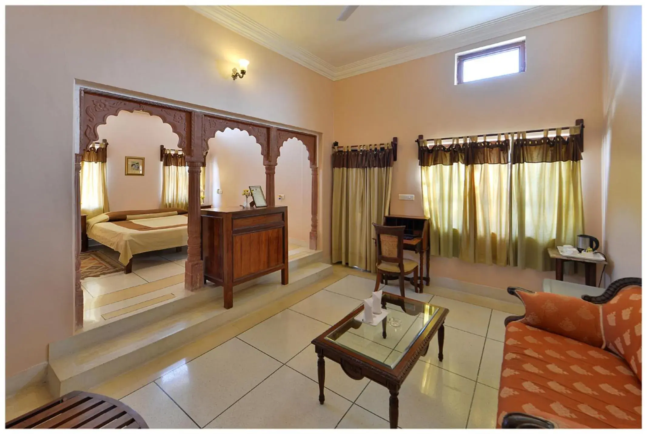 Superior King Room in Hotel Castle Bijaipur Superior King Room in Hotel Castle Bijaipur