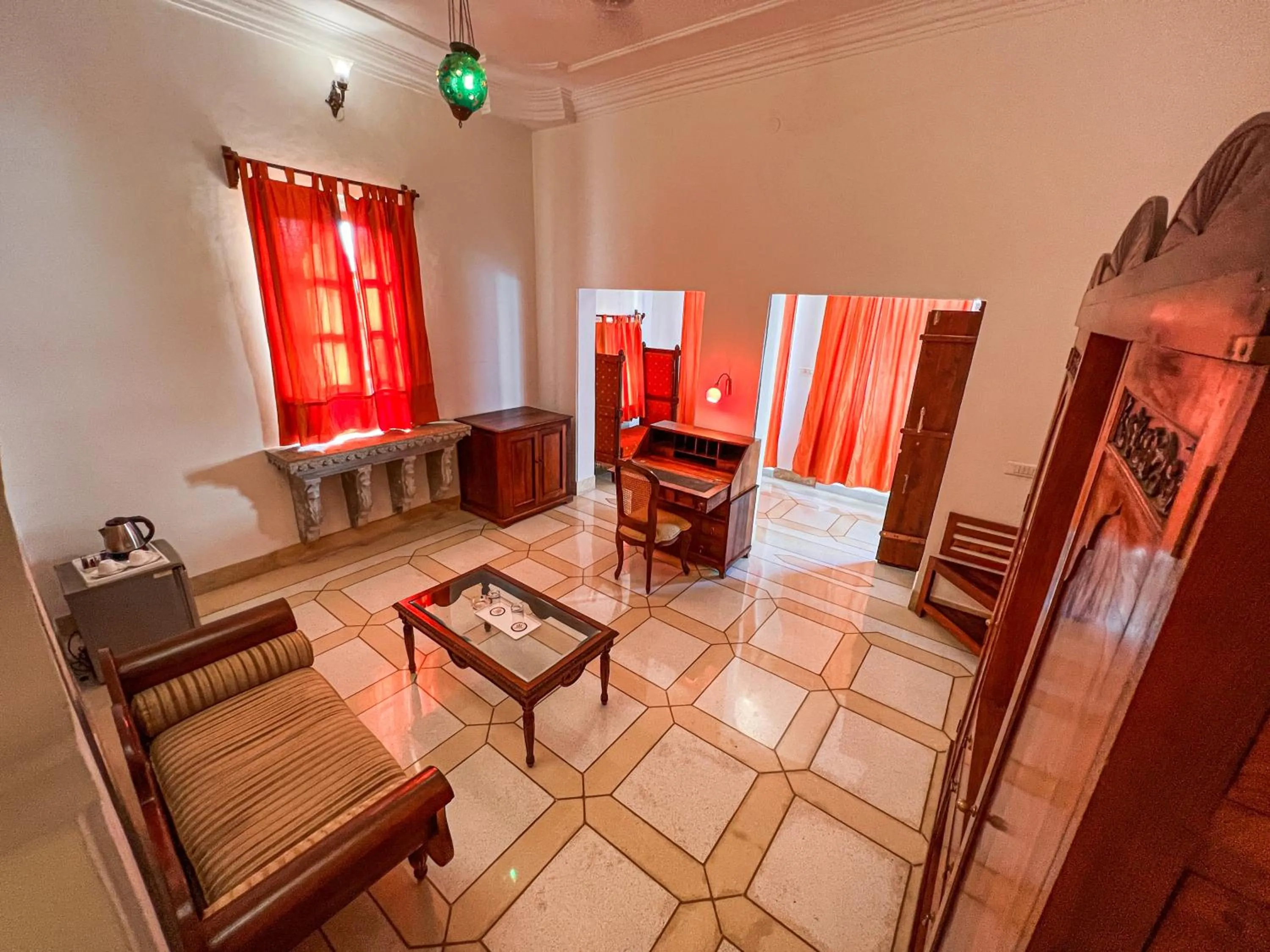 Bedroom in Hotel Castle Bijaipur