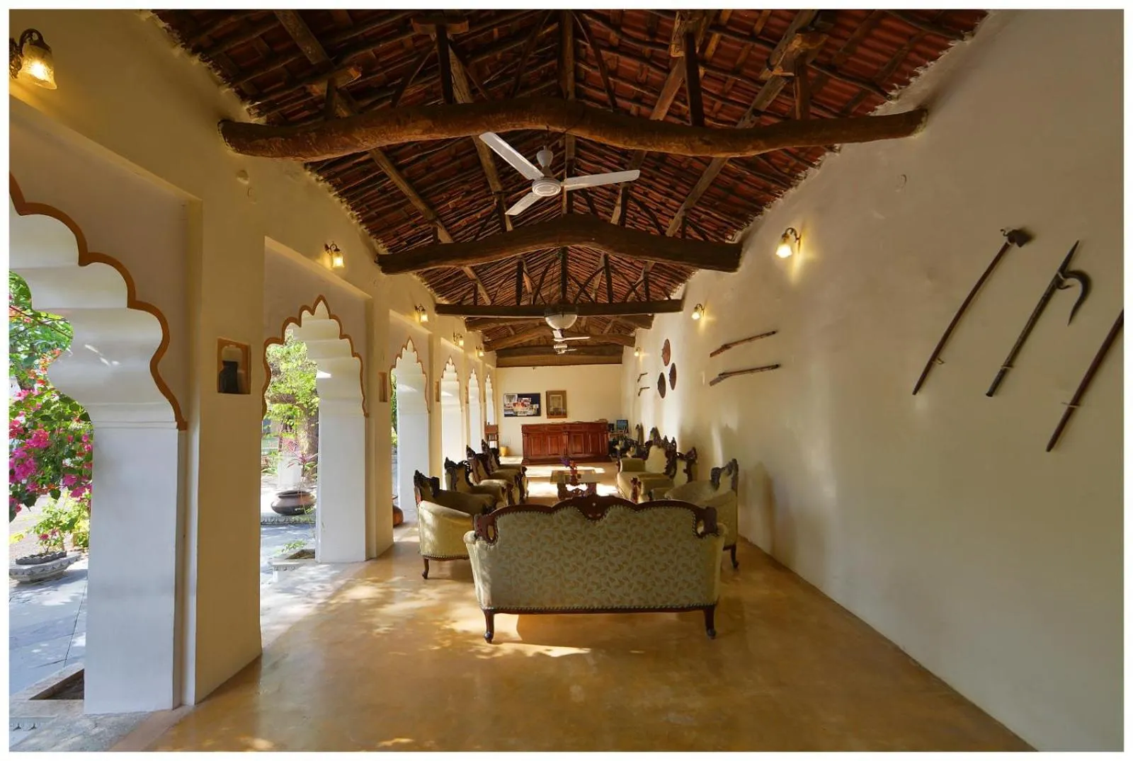 Lobby or reception in Hotel Castle Bijaipur