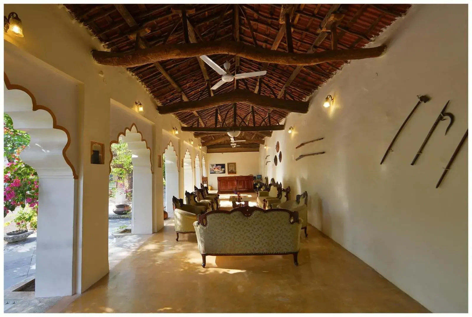 Lobby or reception in Hotel Castle Bijaipur Lobby or reception in Hotel Castle Bijaipur