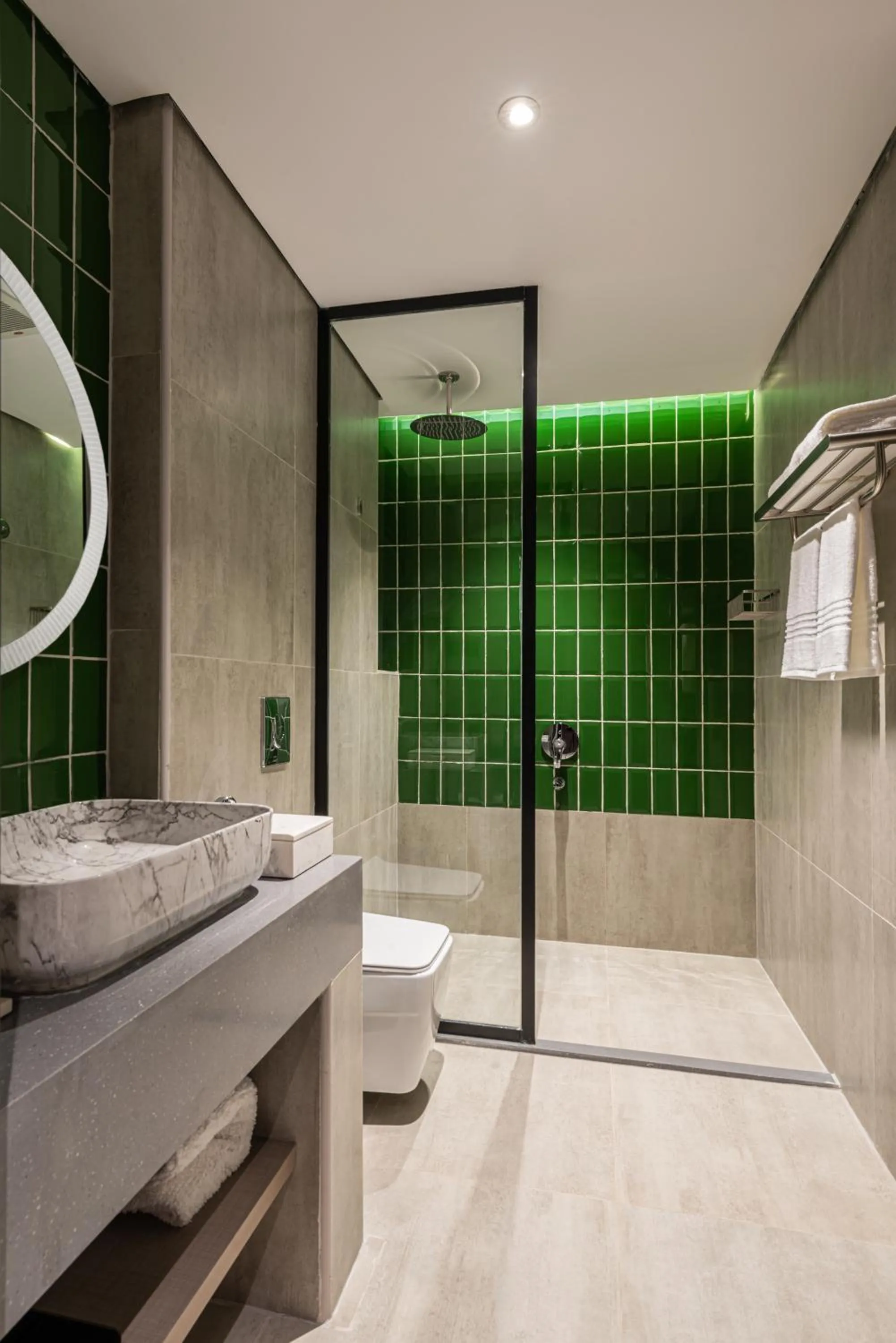 Shower in Grand Plaza Hotel - Tabuk