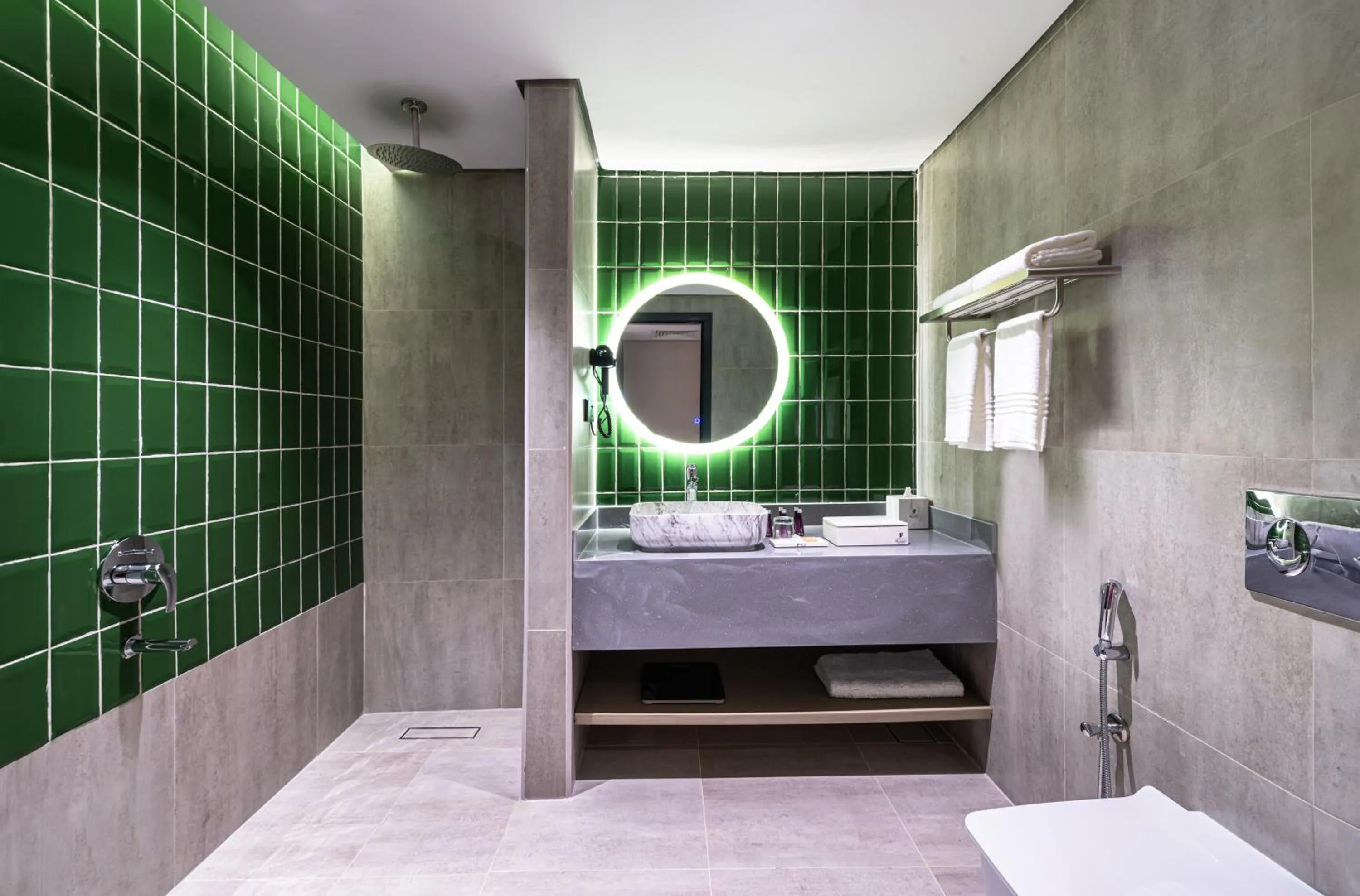 Shower in Grand Plaza Hotel - Tabuk