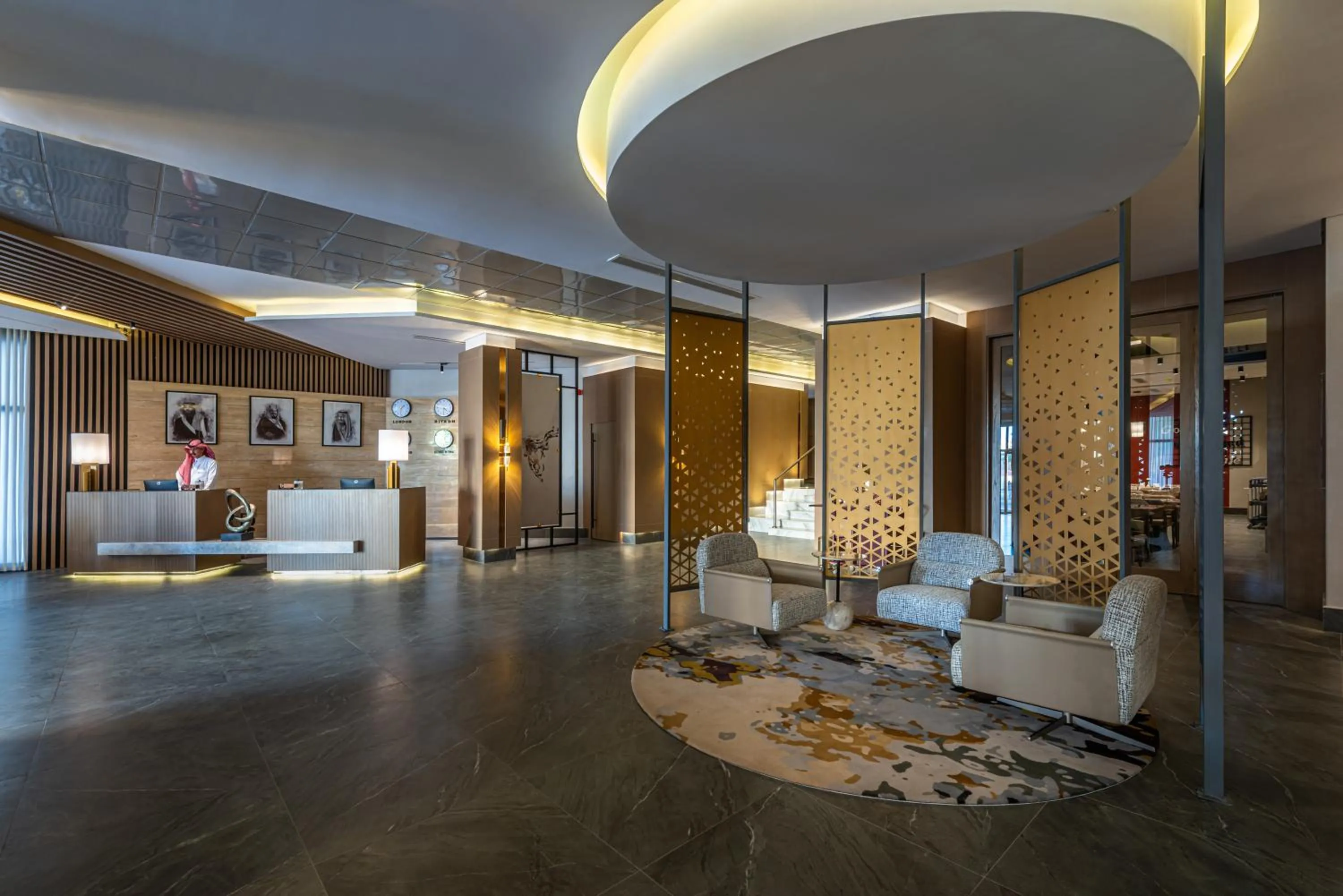 Lobby or reception in Grand Plaza Hotel - Tabuk