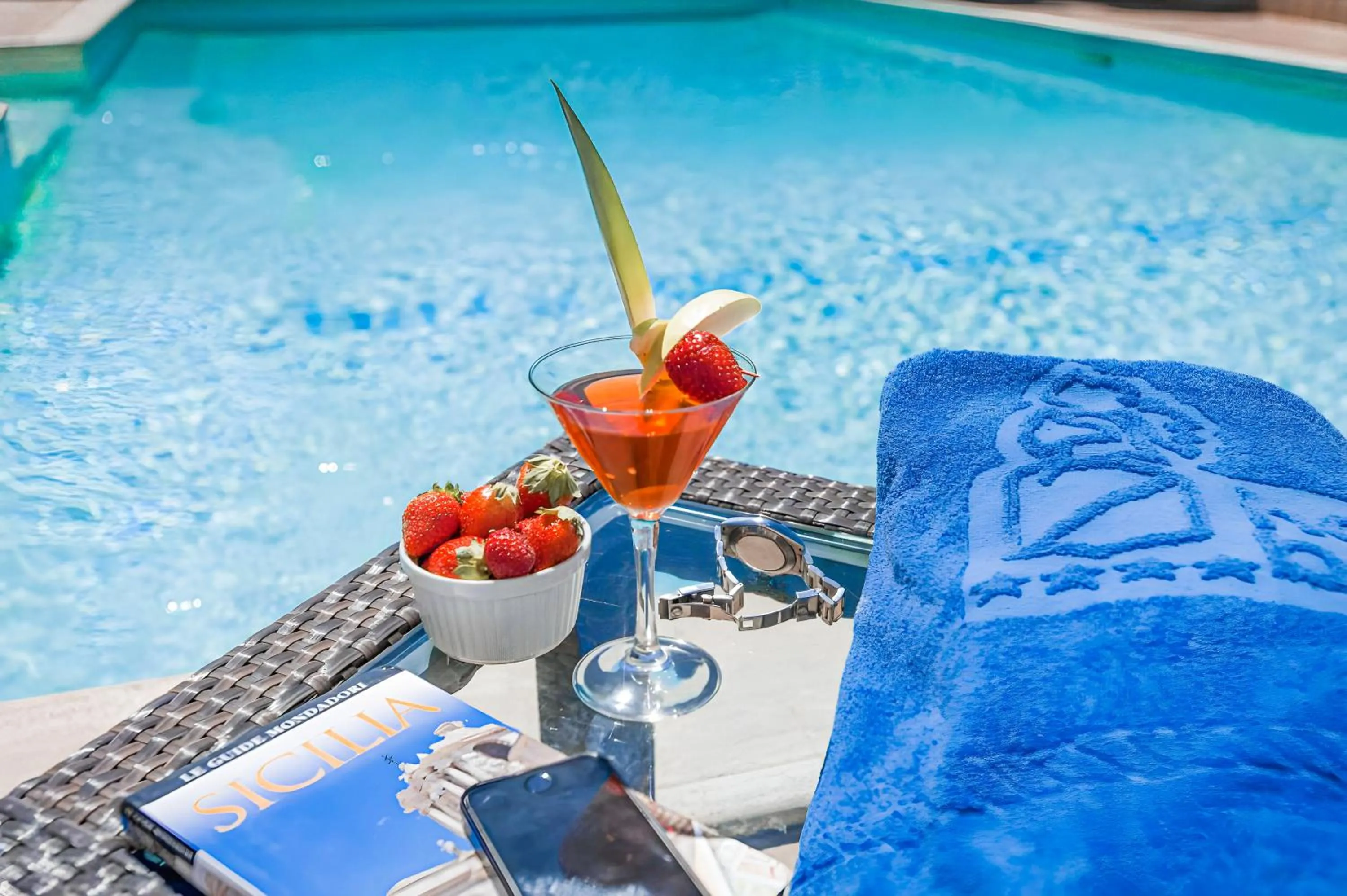 Swimming pool in Hotiday Cefalù Mazzaforno