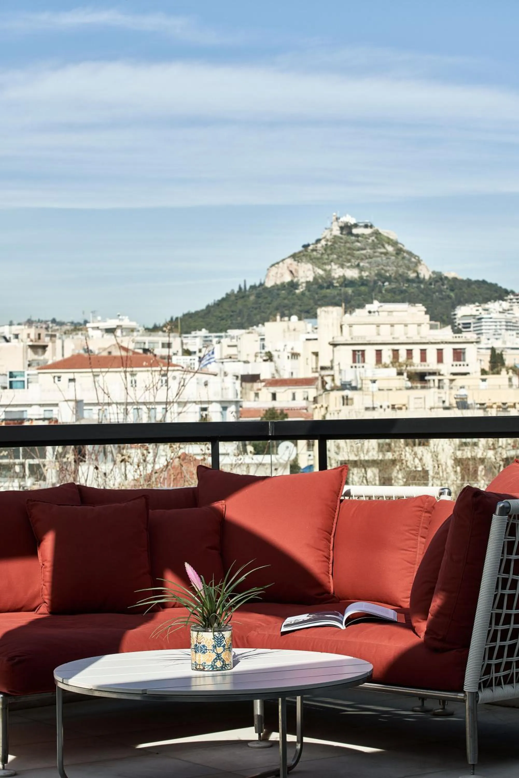Balcony/Terrace in AthensWas Design Hotel