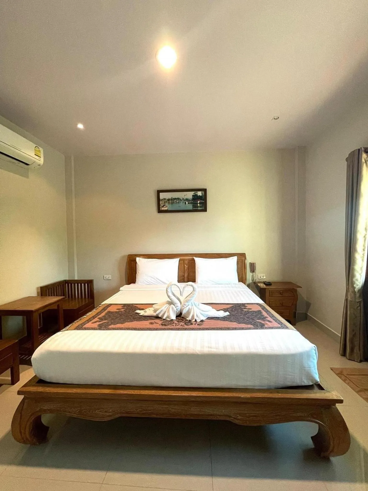 Bed in เอสวิลล์ รีสอร์ท S Ville resort