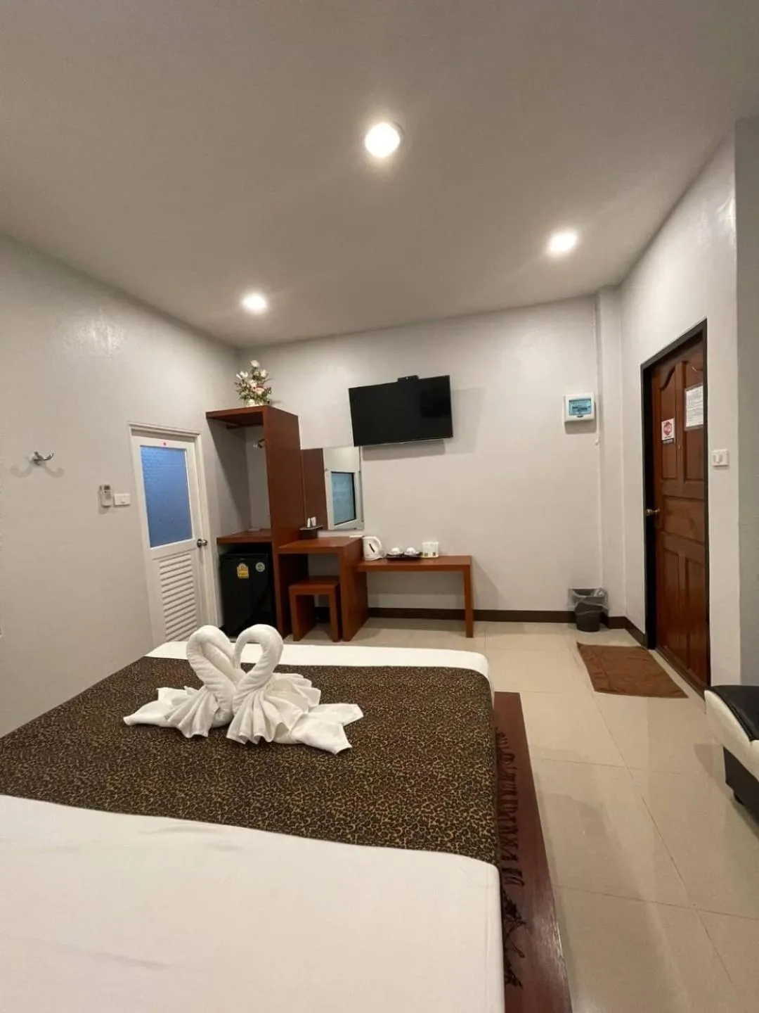 Bed in เอสวิลล์ รีสอร์ท S Ville resort