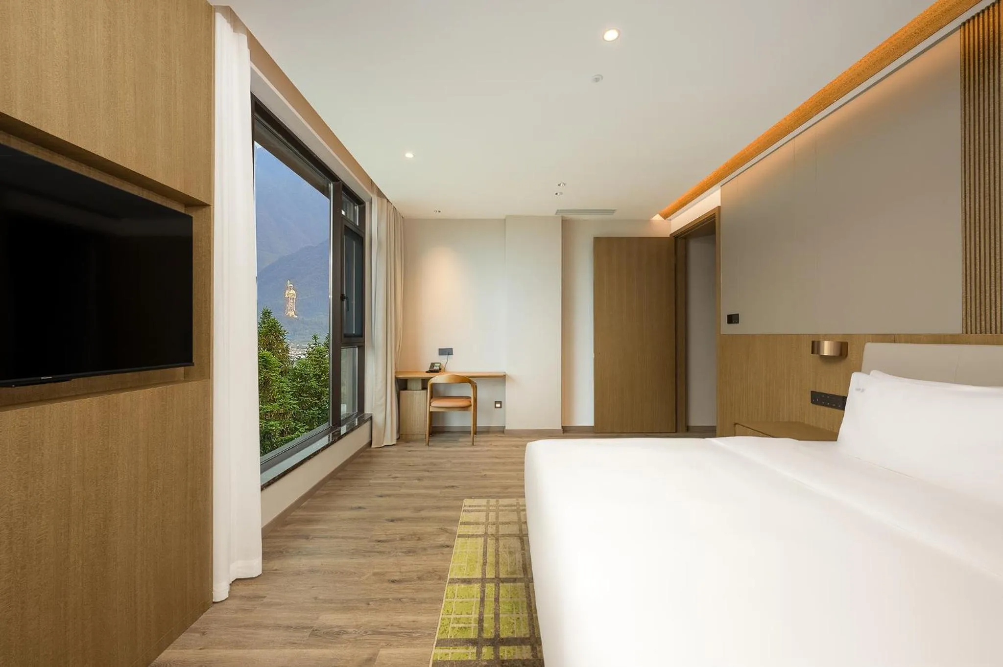 TV and multimedia, Bed in Holiday Inn Jiuhua Mountain Hot Spring by IHG