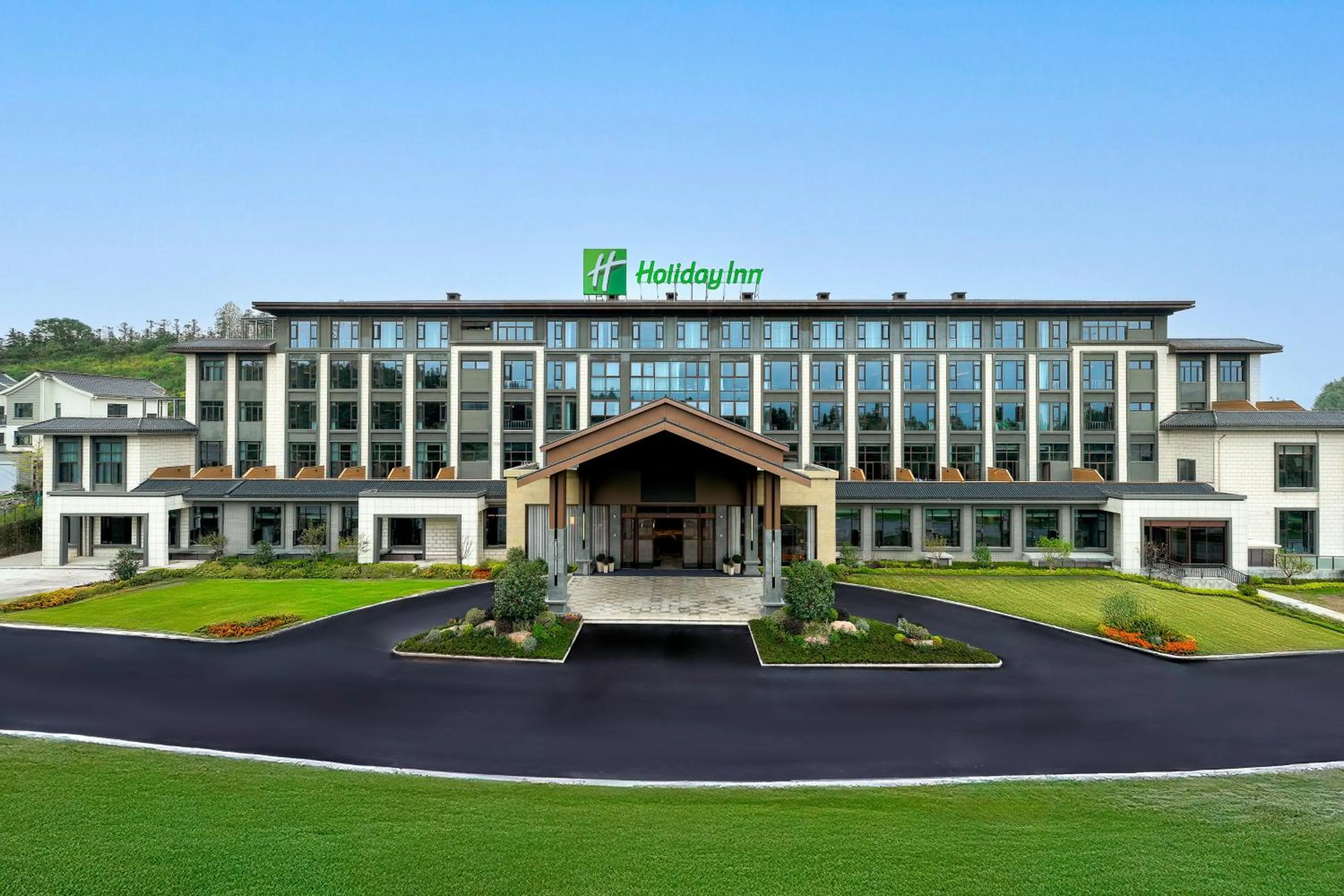 Property building in Holiday Inn Jiuhua Mountain Hot Spring by IHG