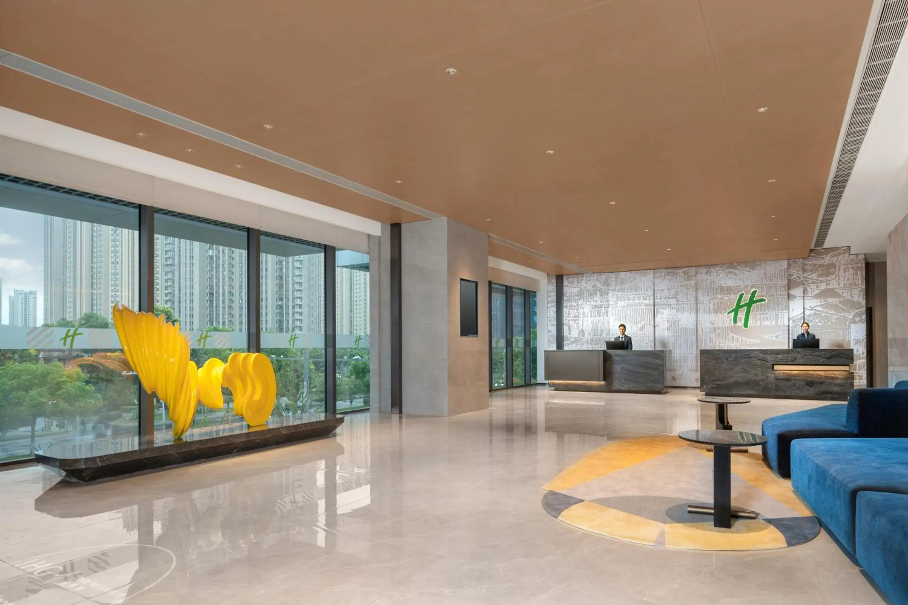 Lobby or reception in Holiday Inn Kunshan East by IHG Lobby or reception in Holiday Inn Kunshan East by IHG