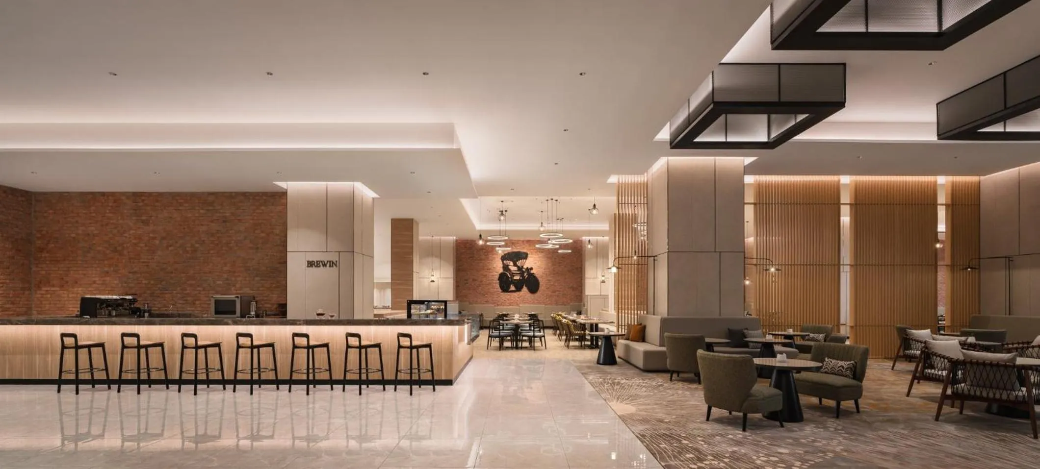 Lounge or bar in Holiday Inn & Suites Penang Prai by IHG